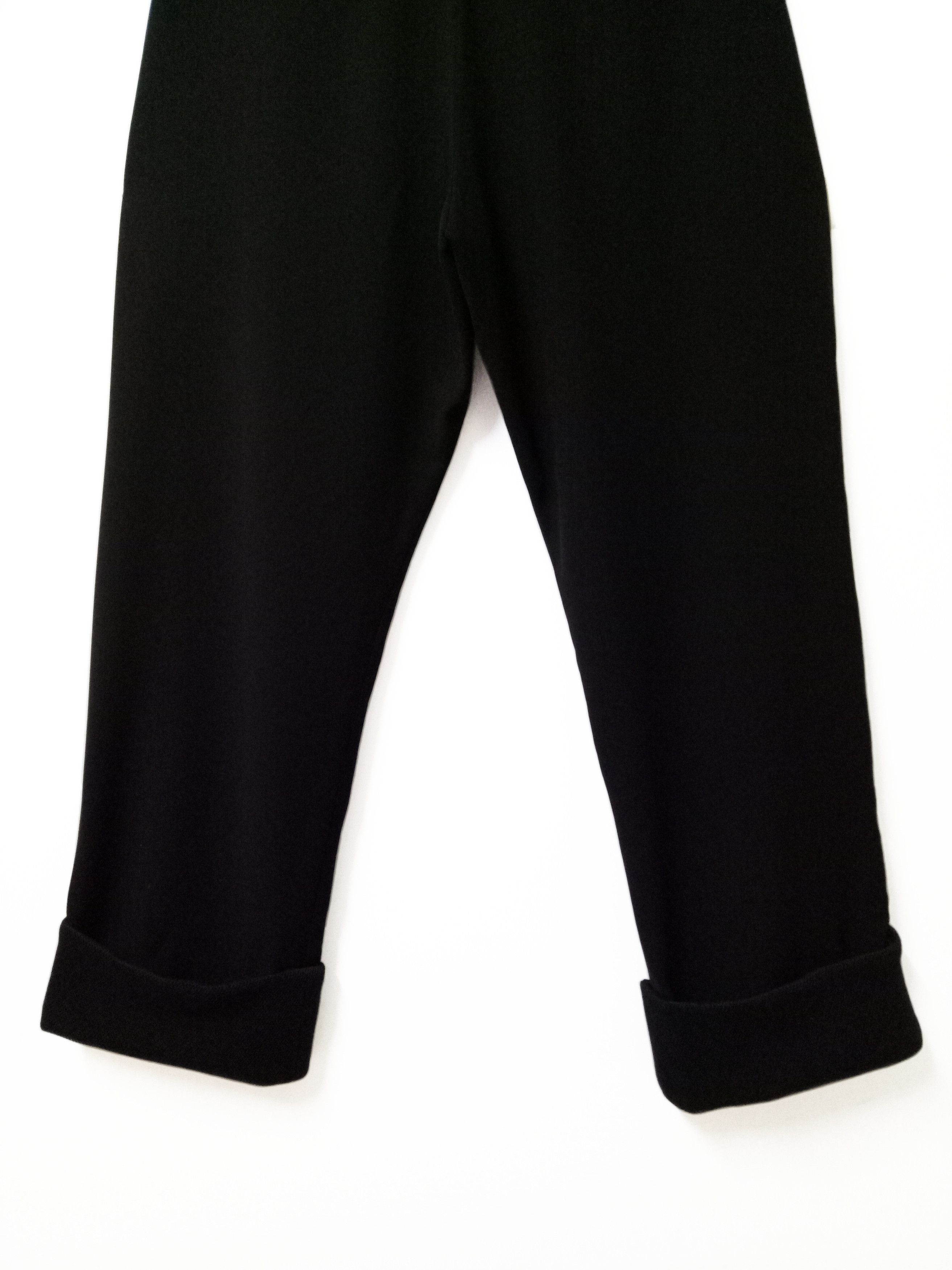 Yohji Yamamoto 🔥🔥🔥Yohji Yamamoto + Noir Black V-Back Pants Rare Design Size US 26 / EU 42 - 10 Thumbnail