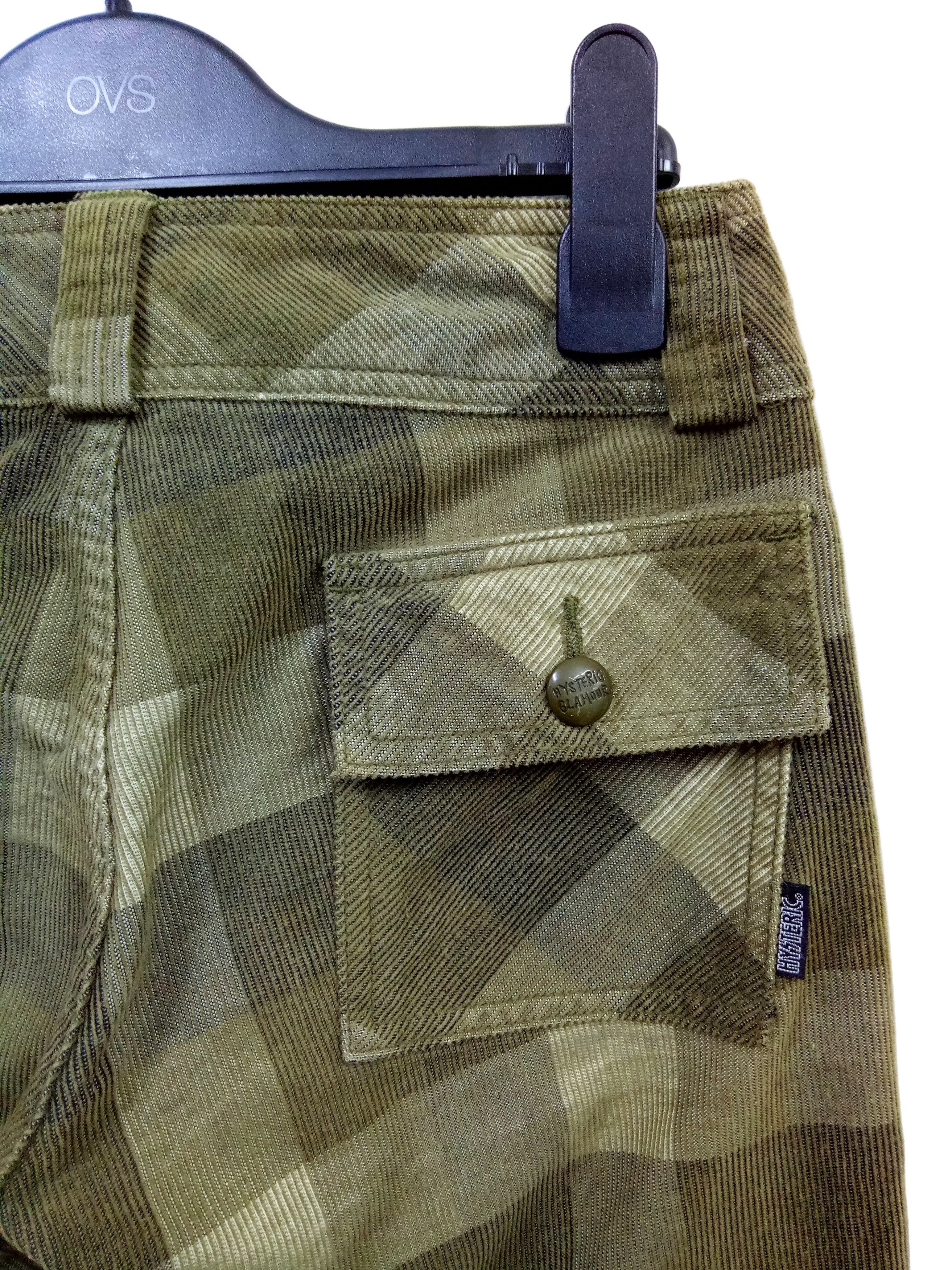 Hysteric Glamour 🔥🔥🔥Hysteric Glamour Plaid Corduroy Jeans Bush Pants Rare Size US 27 - 11 Thumbnail