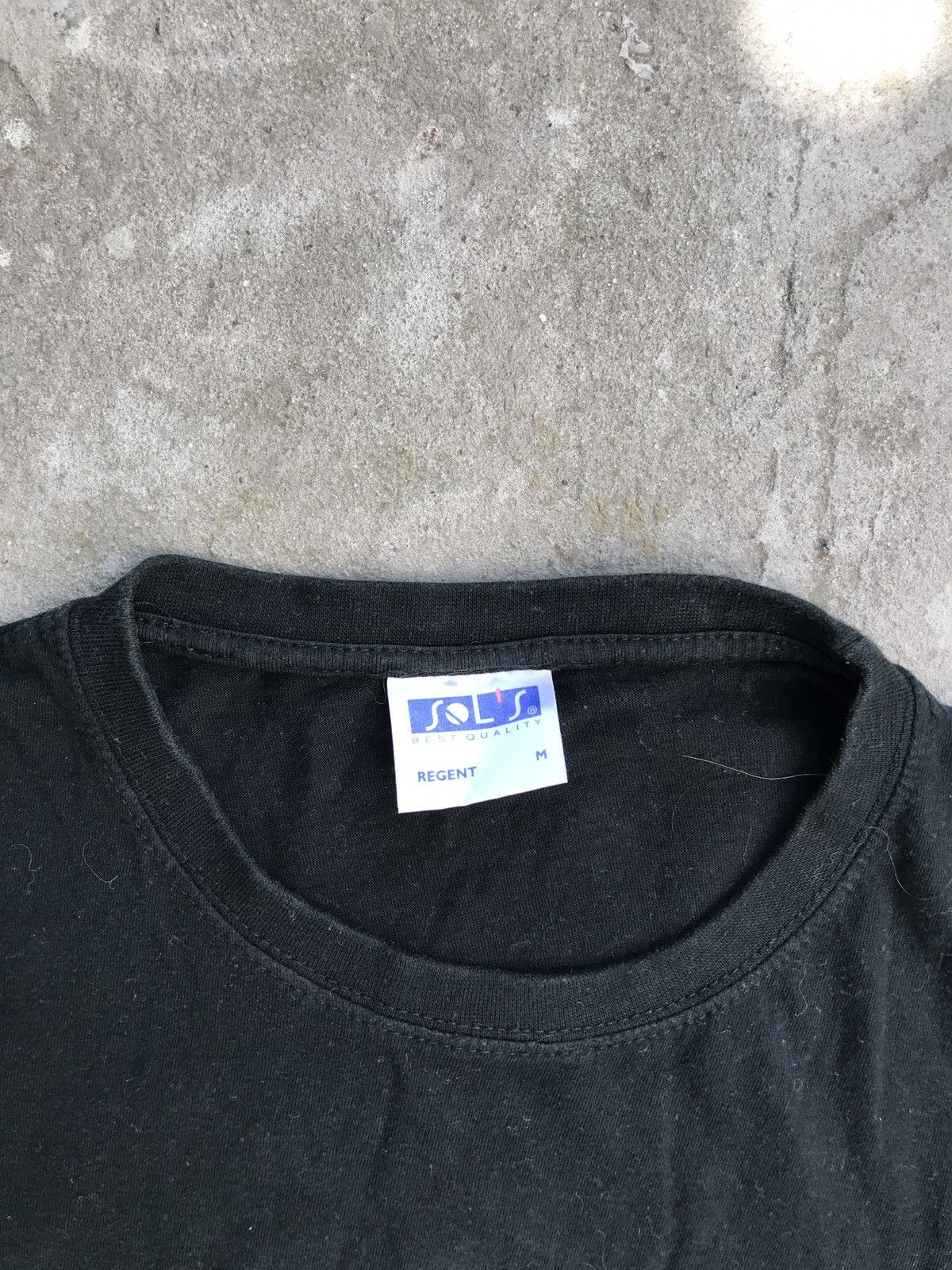 Other Vintage Vodka Humor Avante Garde Black T Shirt Size US M / EU 48-50 / 2 - 7 Thumbnail
