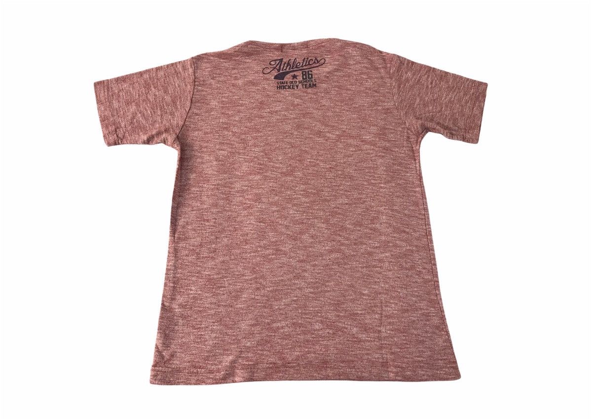 Japanese Brand Commontage Athletic Soul College Hockey Team Printed Tee Size US S / EU 44-46 / 1 - 4 Thumbnail