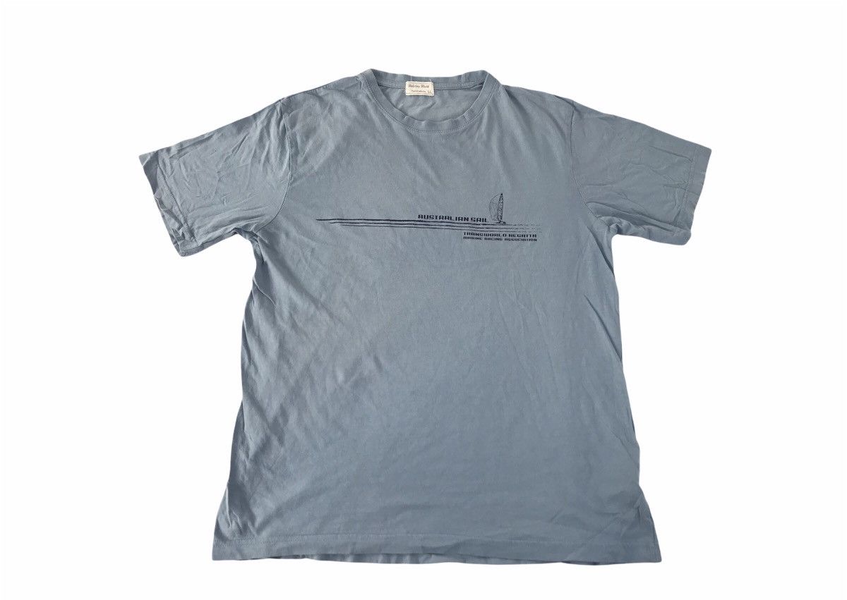 image of Vintage Holiday Walk Australian Sail World Regatta Marine Racing, Men's (Size Medium)