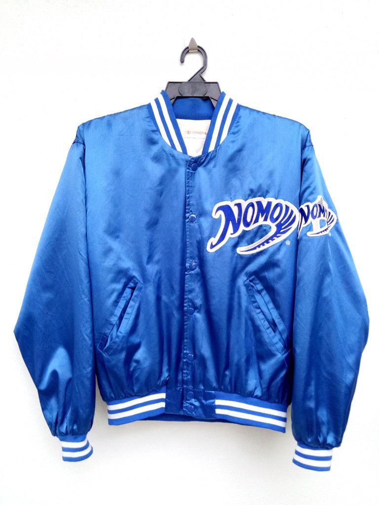 MLB 🔥🔥🔥©1995 Hideo Nomo L.A Dodgers MLB Baseball Jacket Size US L / EU 52-54 / 3 - 2 Thumbnail