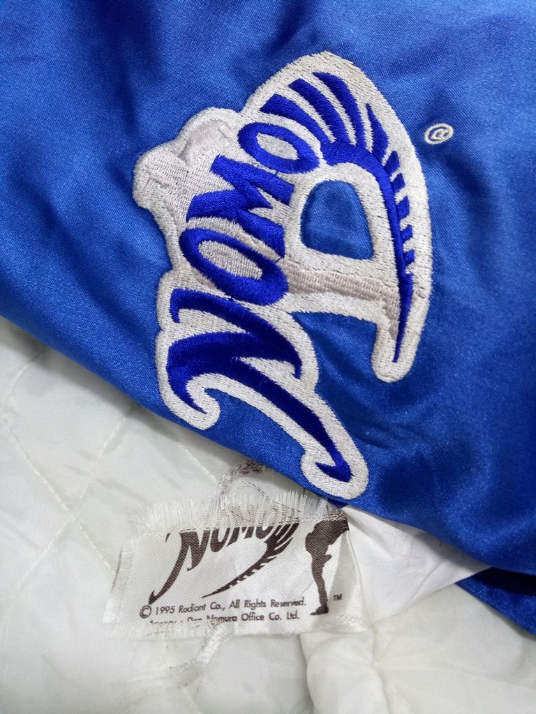 MLB 🔥🔥🔥©1995 Hideo Nomo L.A Dodgers MLB Baseball Jacket Size US L / EU 52-54 / 3 - 10 Thumbnail