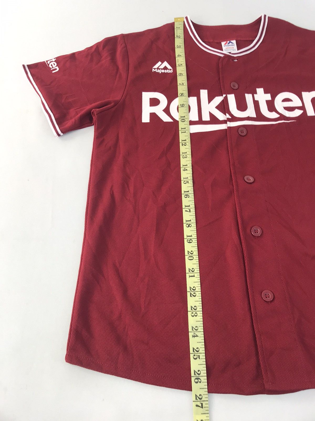 Majestic Majestic Rakuten NPB Japan Baseball Jersey Shirt Button Up Size US M / EU 48-50 / 2 - 14 Thumbnail