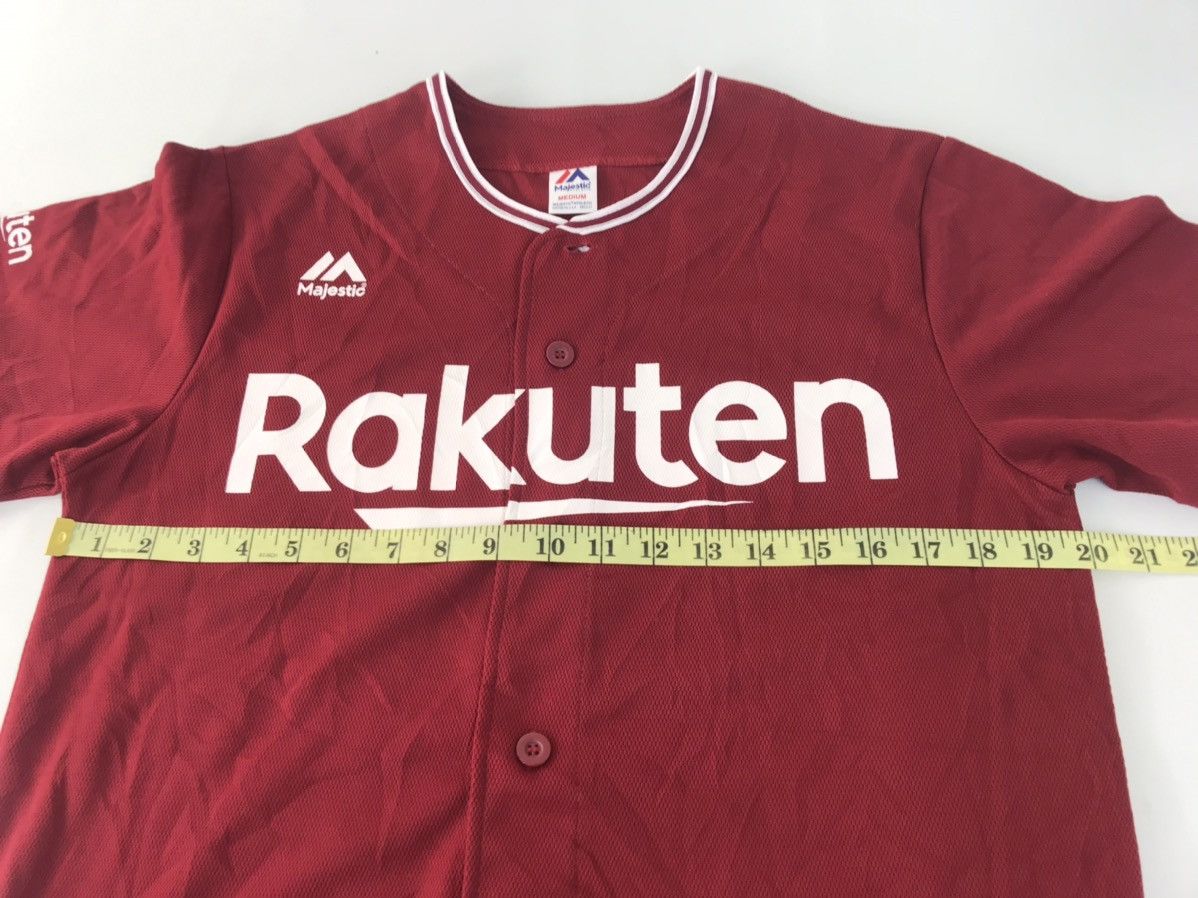 Majestic Majestic Rakuten NPB Japan Baseball Jersey Shirt Button Up Size US M / EU 48-50 / 2 - 13 Thumbnail