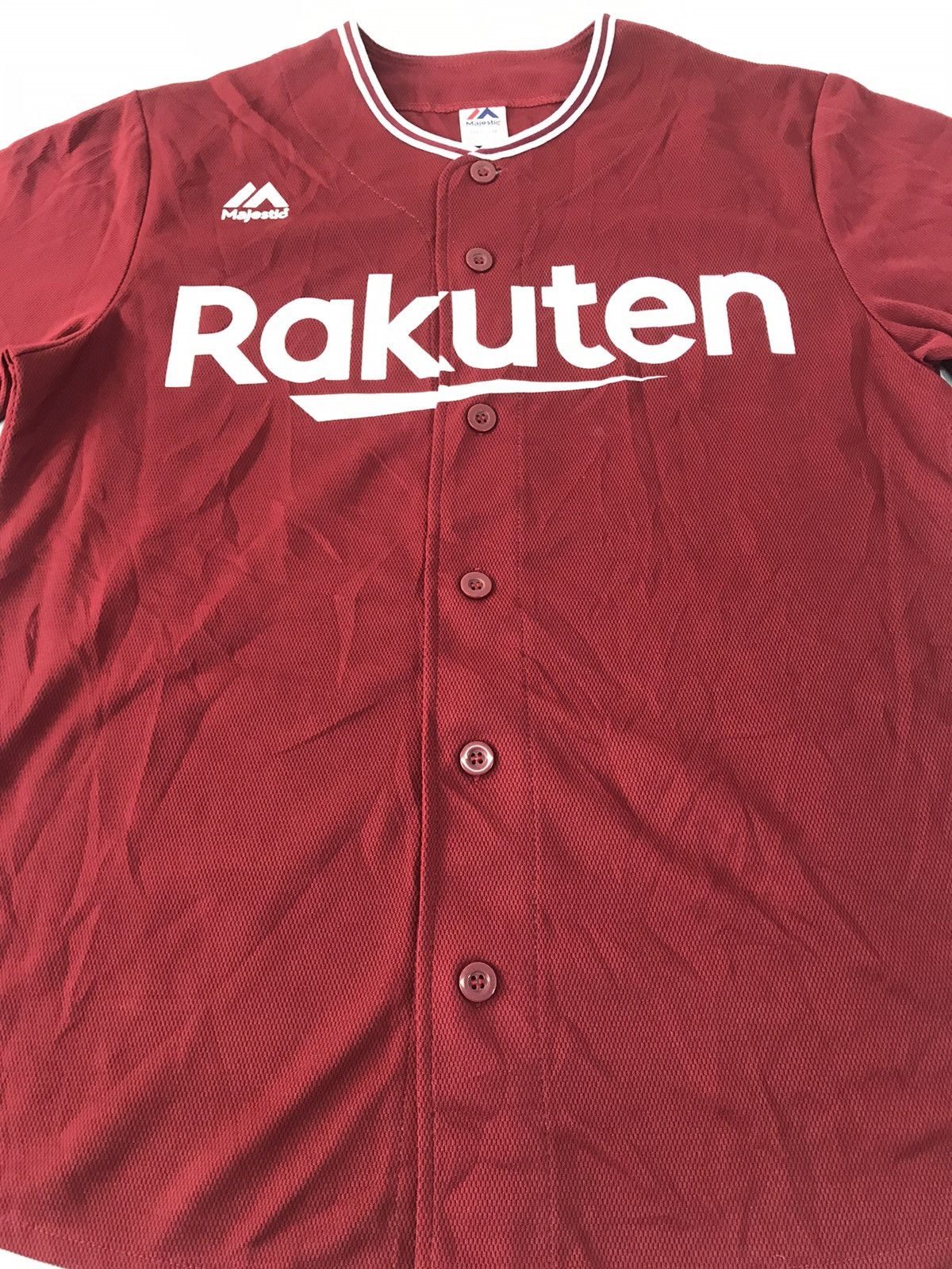 Majestic Majestic Rakuten NPB Japan Baseball Jersey Shirt Button Up Size US M / EU 48-50 / 2 - 4 Thumbnail