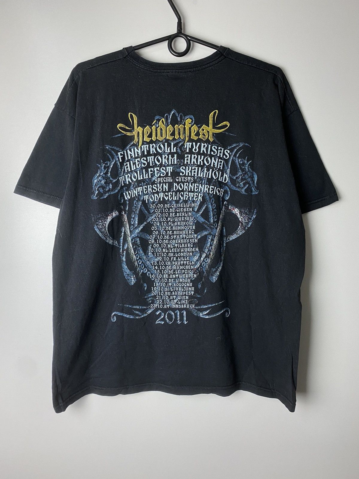 Vintage Heidenfest vintage t-shirts size L Size US L / EU 52-54 / 3 - 2 Thumbnail