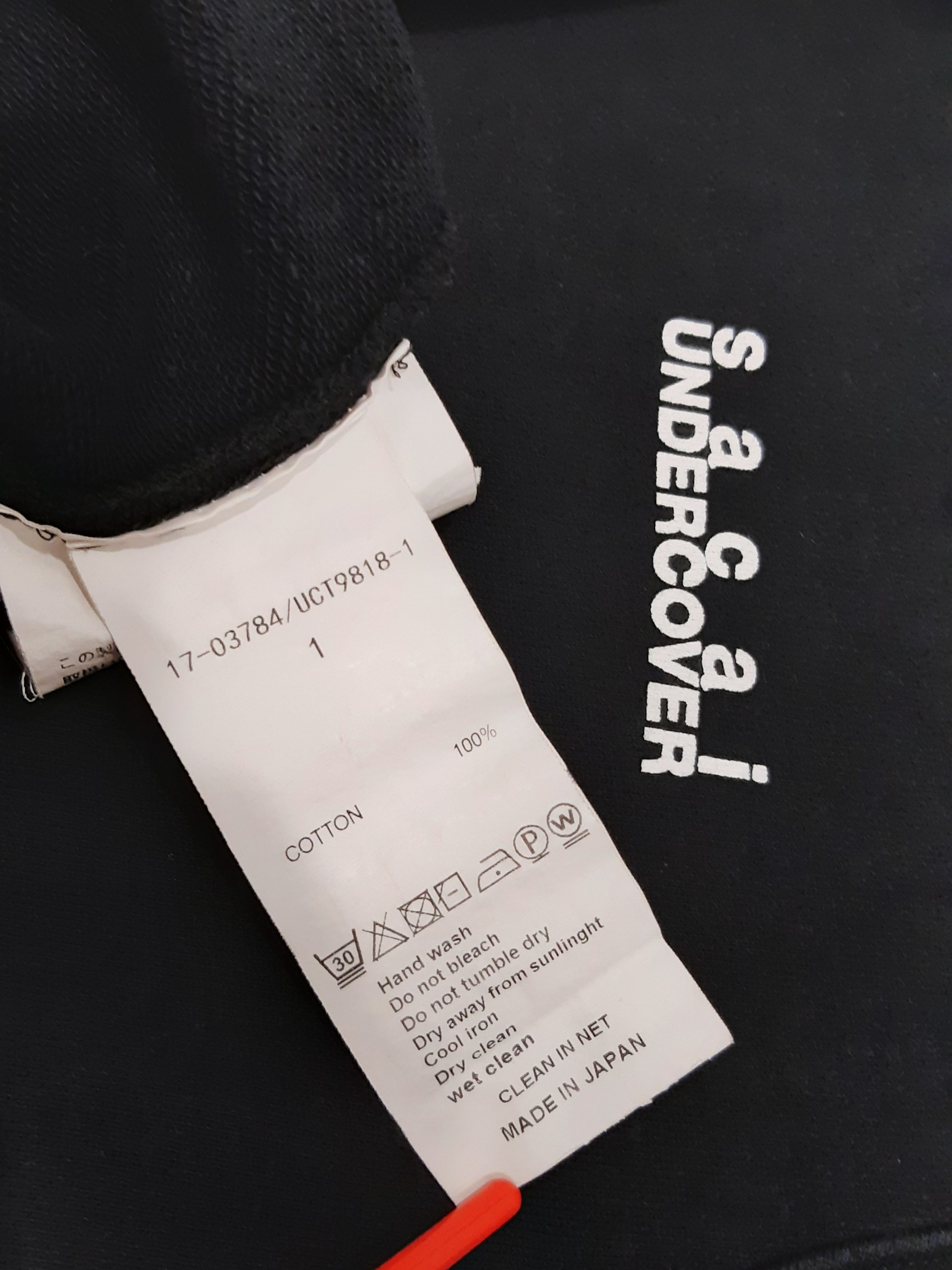 Sacai Sacai Undercover Sweatshirts Size US S / EU 44-46 / 1 - 8 Thumbnail