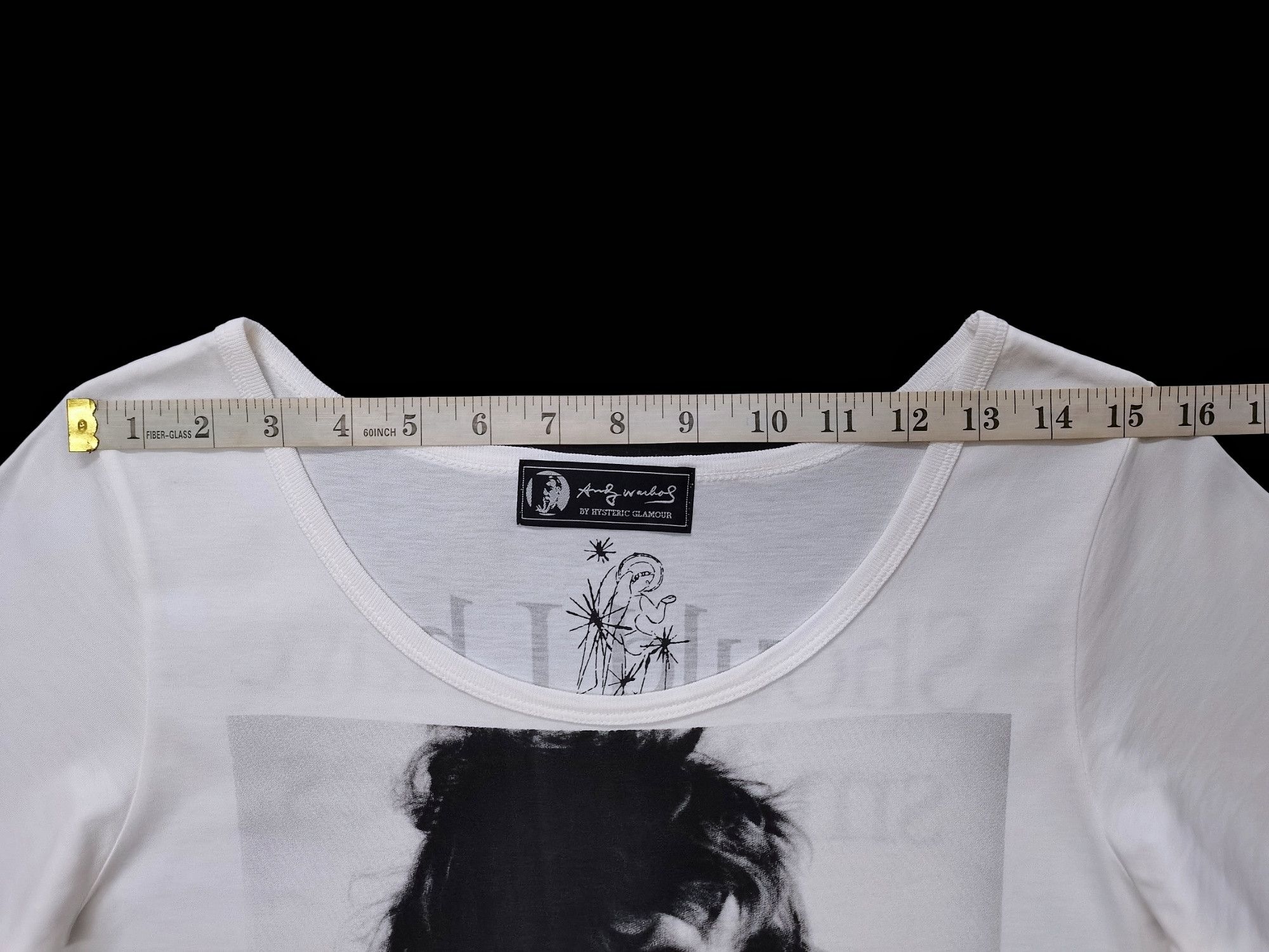 Andy Warhol × Hysteric Glamour Hysteric Glamour X Andy Warhol ©2008 Punk Girl T-shirt Rare Size XS / US 0-2 / IT 36-38 - 15 Thumbnail