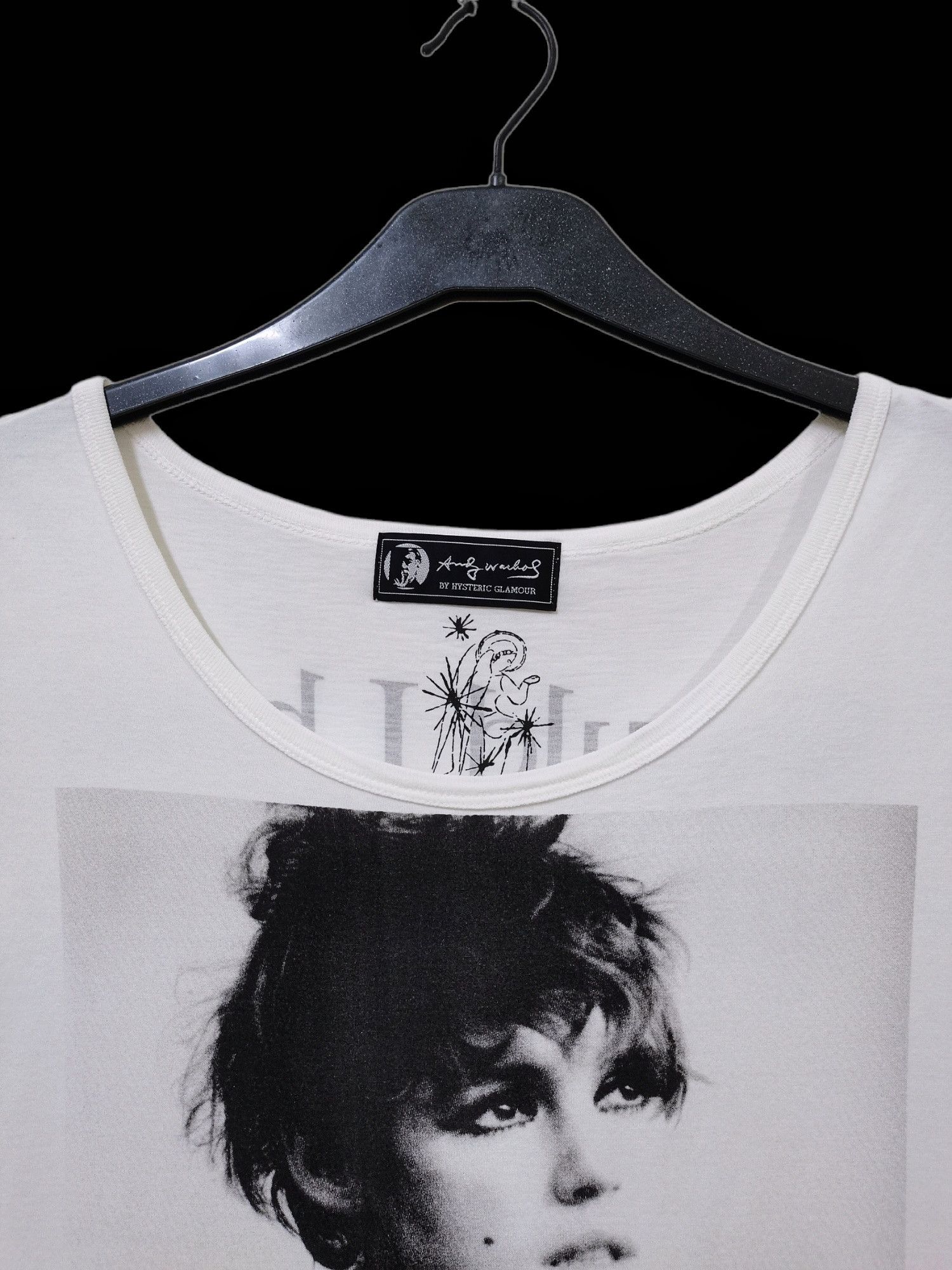 Andy Warhol × Hysteric Glamour Hysteric Glamour X Andy Warhol ©2008 Punk Girl T-shirt Rare Size XS / US 0-2 / IT 36-38 - 9 Thumbnail
