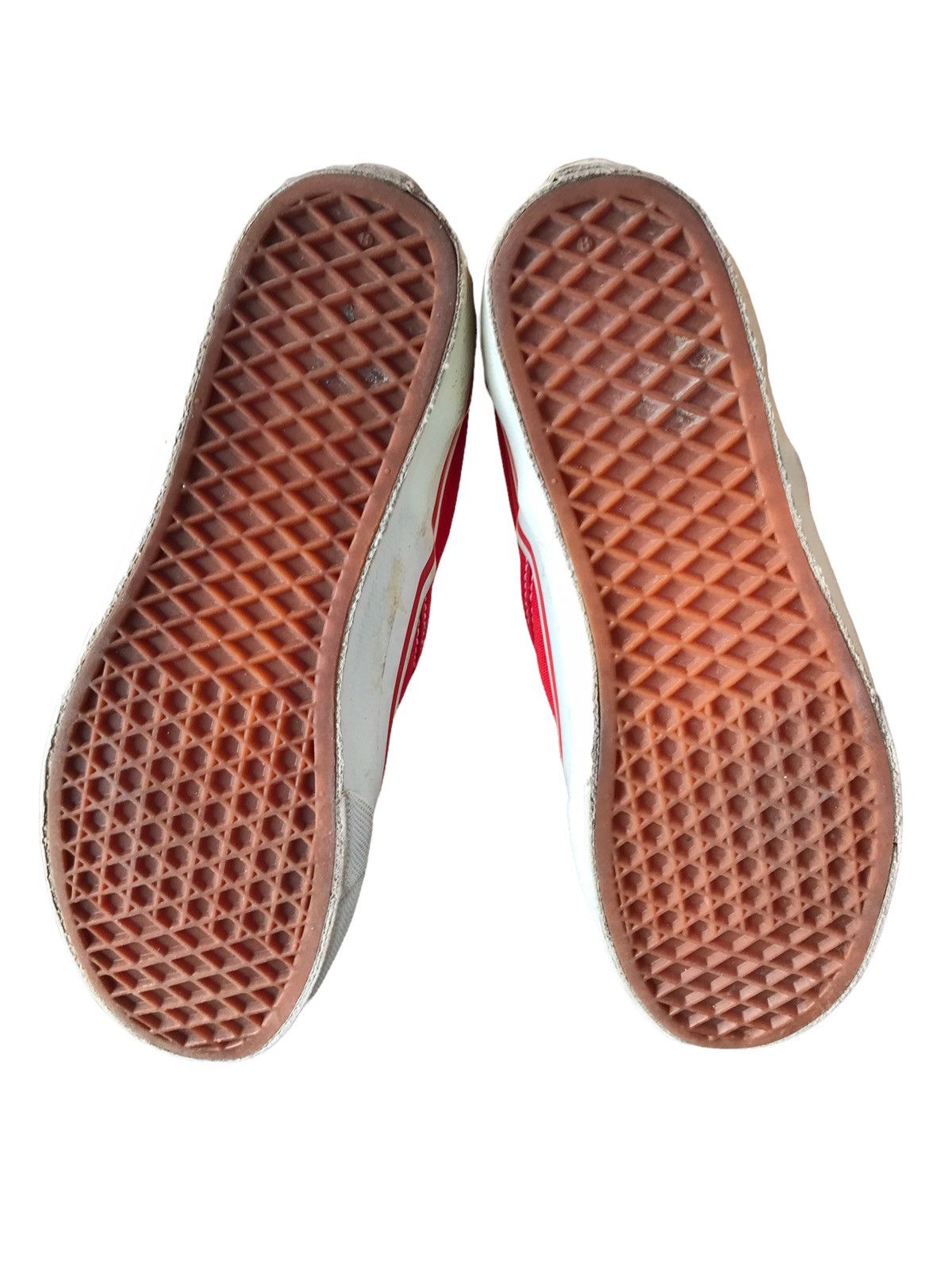 Vans Vans Canvas Red Slip-on Sneakers Size US 7.5 / EU 40-41 - 7 Thumbnail