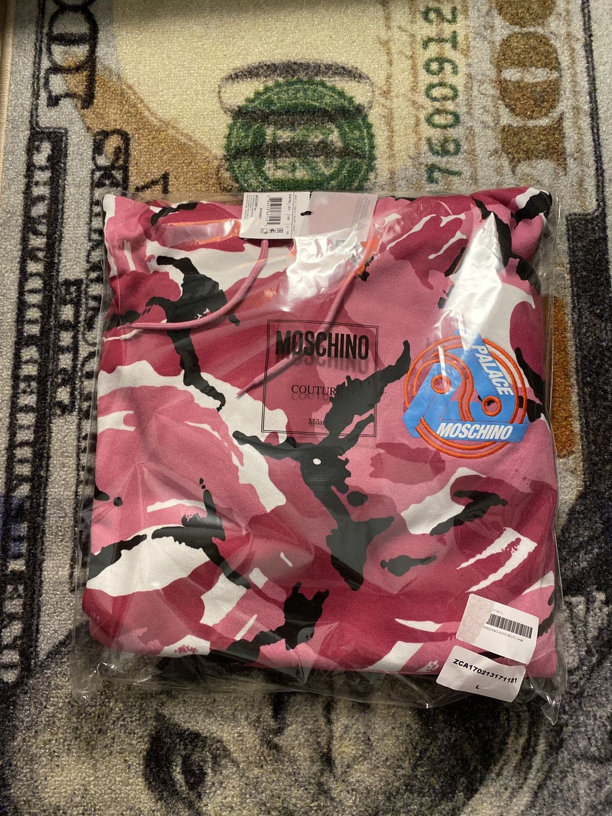 image of Moschino Hood Multi, Men's (Size Large)