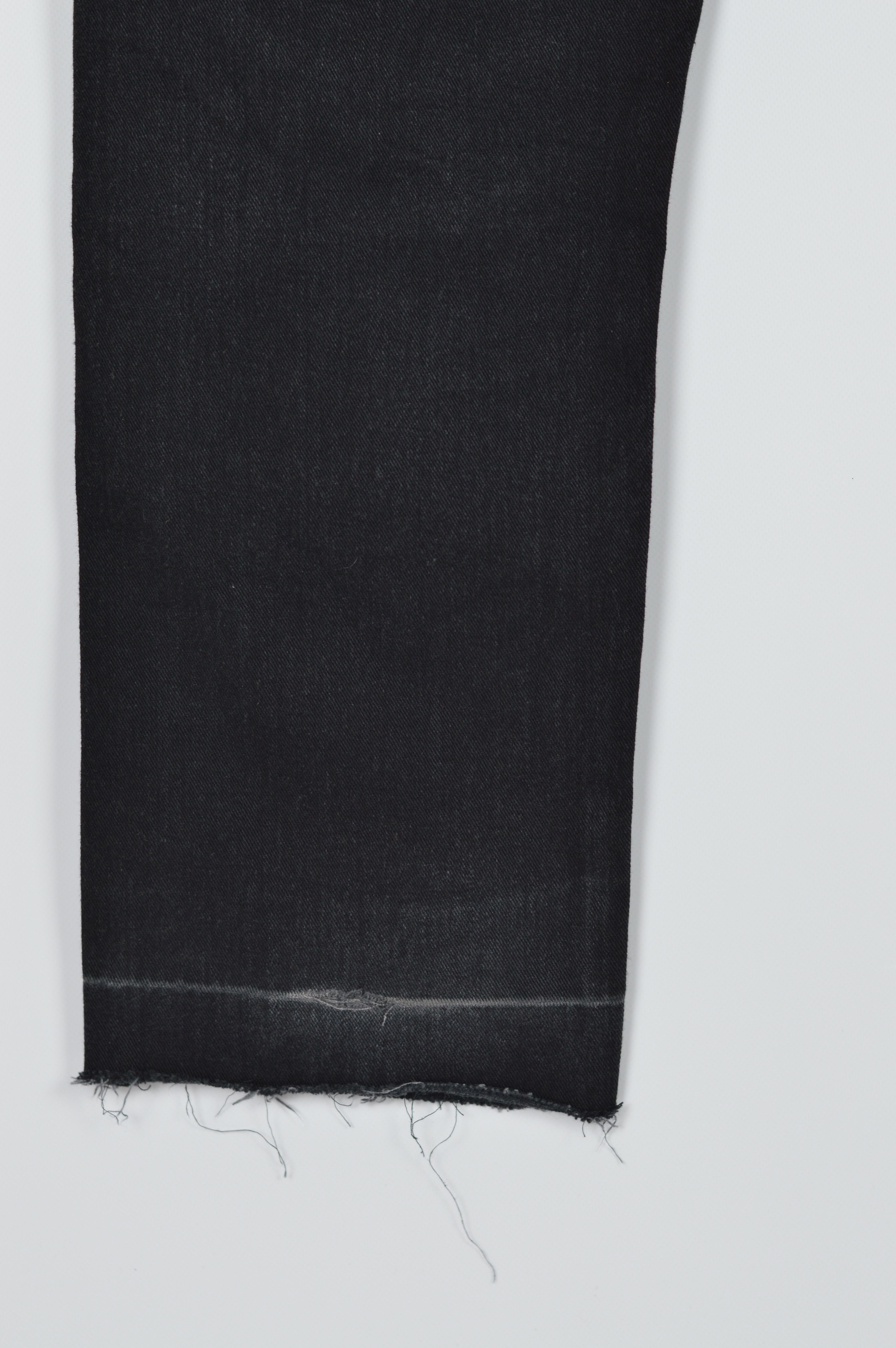 Levi's Vintage Clothing × Vintage Vintage Levi's 505 Made In USA Black Distressed Denim Pant Size US 36 / EU 52 - 11 Thumbnail