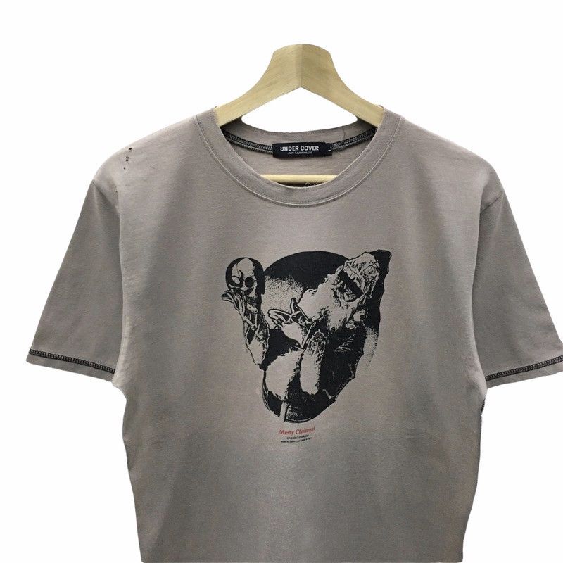 Undercover Vintage 2003 Undercover x Merry Christmas Distresse Tee Size US M / EU 48-50 / 2 - 2 Thumbnail
