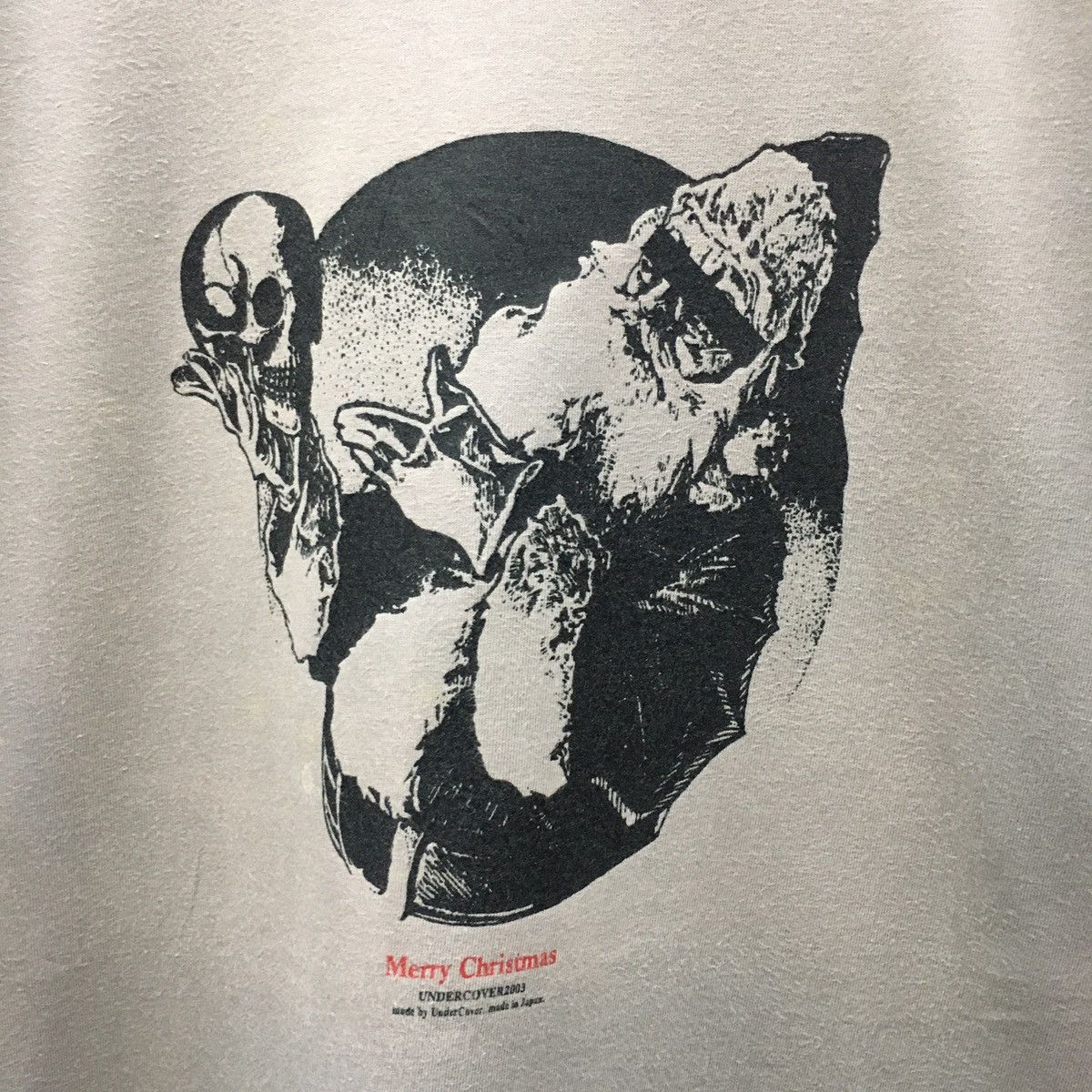 Undercover Vintage 2003 Undercover x Merry Christmas Distresse Tee Size US M / EU 48-50 / 2 - 6 Thumbnail