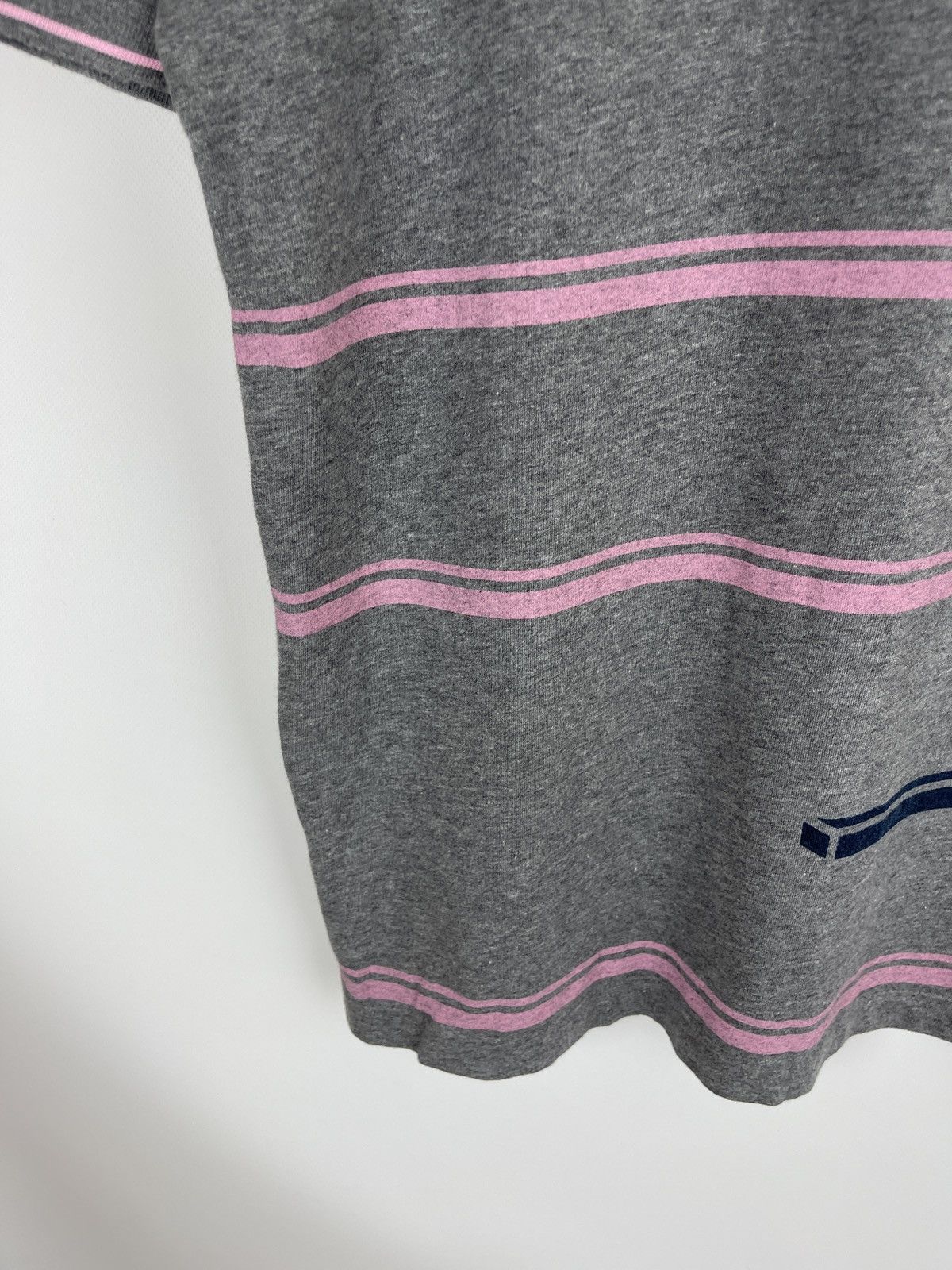 Nike Nike vintage y2k grey striped pink blue tennis court polo Size US M / EU 48-50 / 2 - 5 Thumbnail
