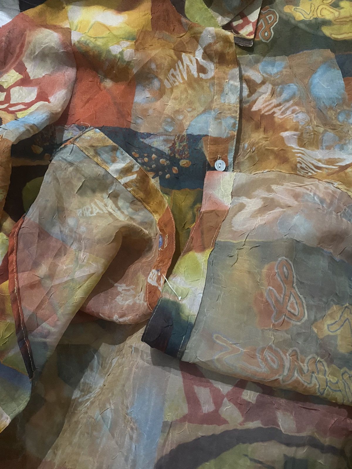 RARE VINTAGE MARIE USA MESH SHIRT LIKE JPG