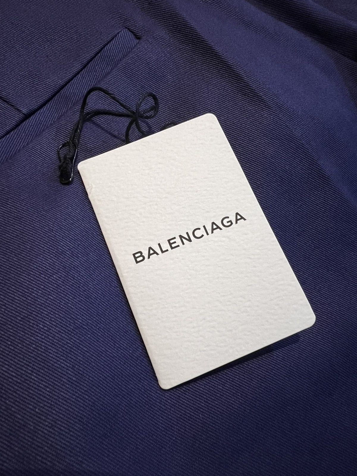 Balenciaga BALENCIAGA SS17 CROPPED PURPLE PANTS Size US 33 - 5 Thumbnail