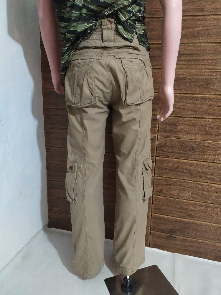 Japanese Brand 🔥Massam Multipocket Cargo Tactical Heavy Cotton Pants Size US 31 - 3 Thumbnail