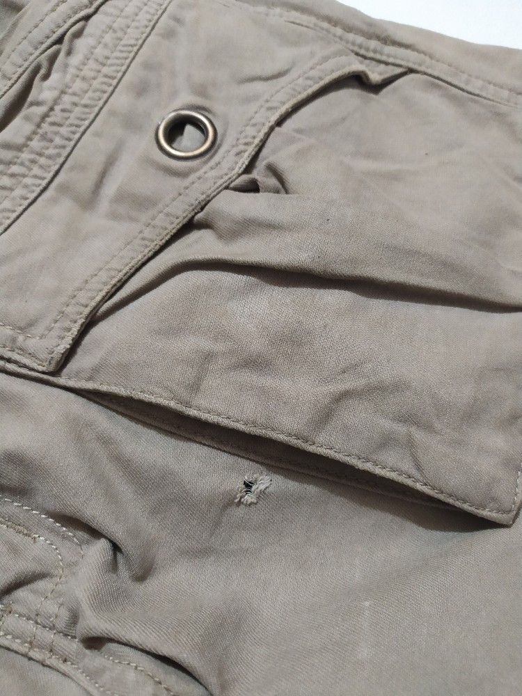 Japanese Brand 🔥Massam Multipocket Cargo Tactical Heavy Cotton Pants Size US 31 - 9 Thumbnail