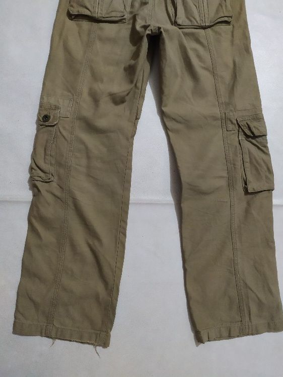Japanese Brand 🔥Massam Multipocket Cargo Tactical Heavy Cotton Pants Size US 31 - 15 Thumbnail