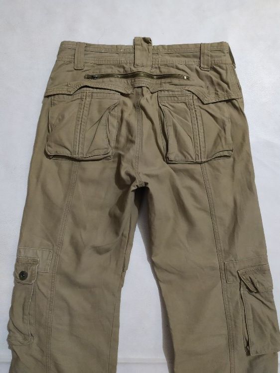 Japanese Brand 🔥Massam Multipocket Cargo Tactical Heavy Cotton Pants Size US 31 - 14 Thumbnail
