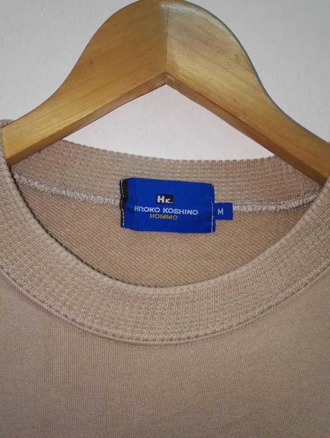 Japanese Brand Vintage Hiroko Koshino Homme Sweatshirt Crewneck Size US M / EU 48-50 / 2 - 6 Thumbnail