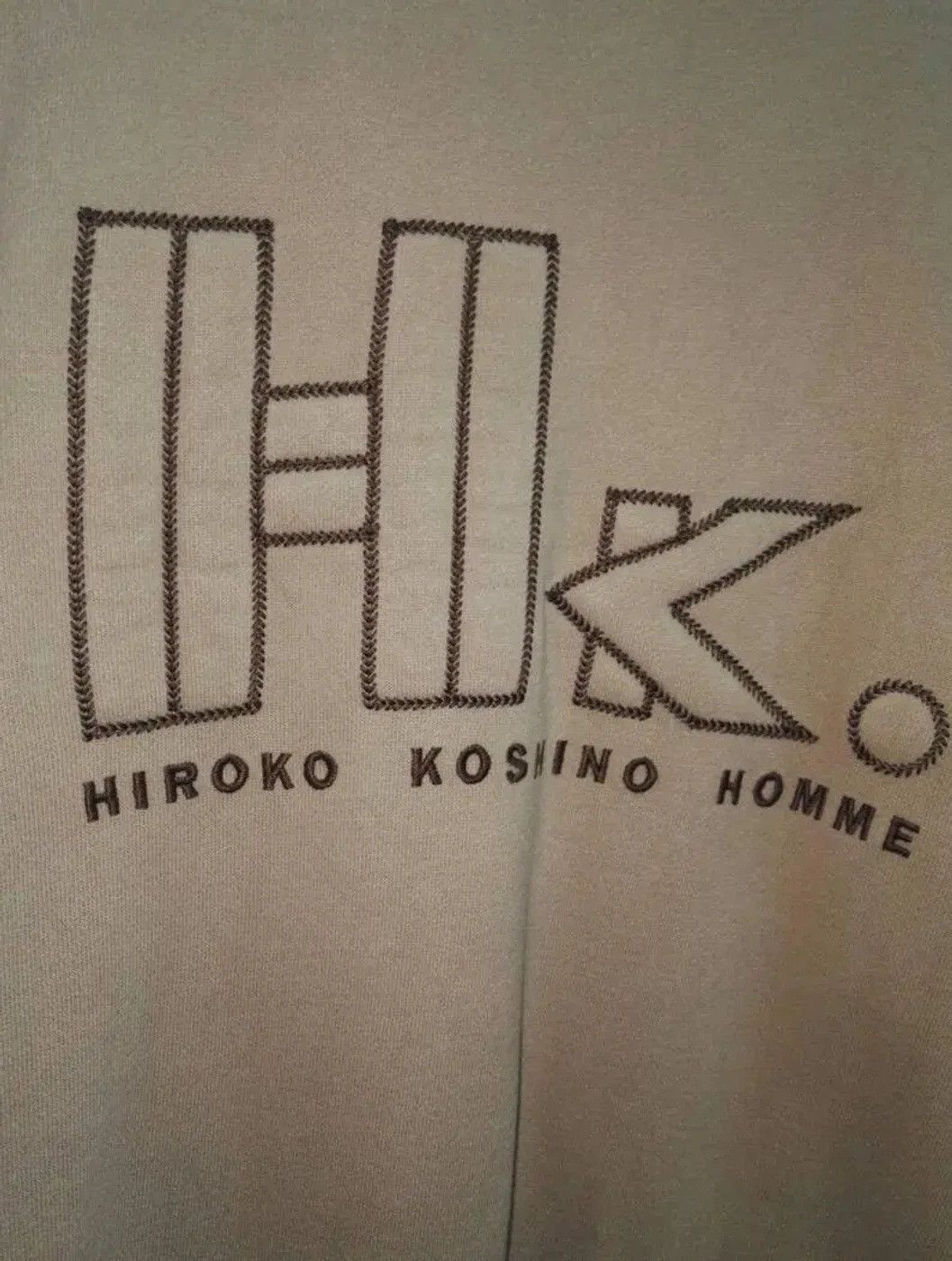 Japanese Brand Vintage Hiroko Koshino Homme Sweatshirt Crewneck Size US M / EU 48-50 / 2 - 2 Thumbnail