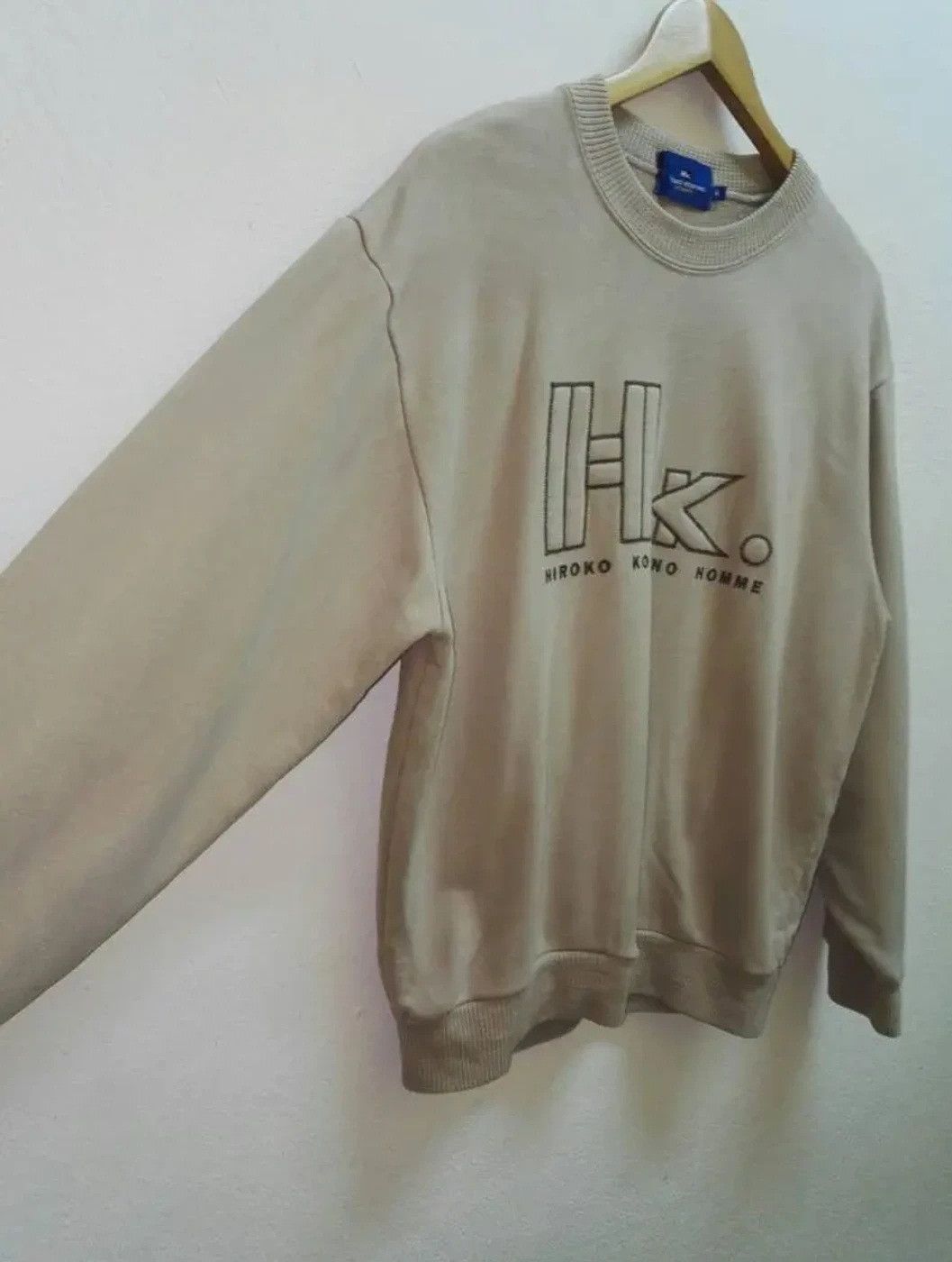Japanese Brand Vintage Hiroko Koshino Homme Sweatshirt Crewneck Size US M / EU 48-50 / 2 - 3 Thumbnail
