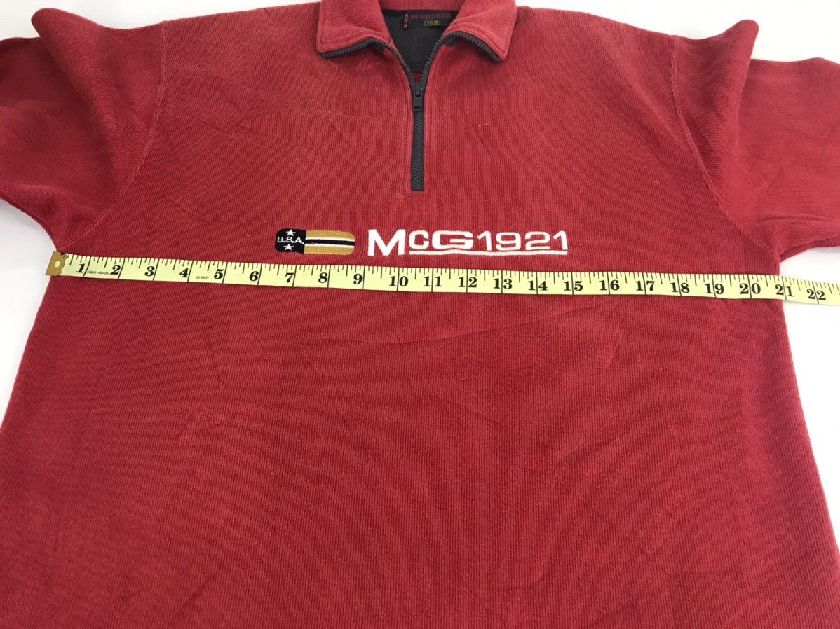 McGregor × Vintage McGregor Mcg 1921 Sweatshirt Half Zip Style Streetwear Size US M / EU 48-50 / 2 - 4 Thumbnail