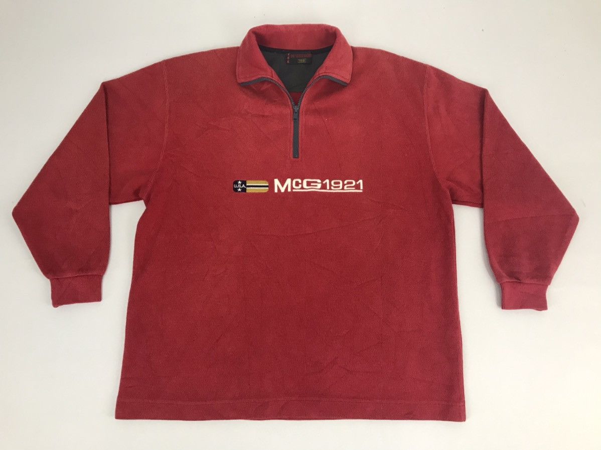 McGregor Mcg 1921 Sweatshirt Half Zip Style Streetwear