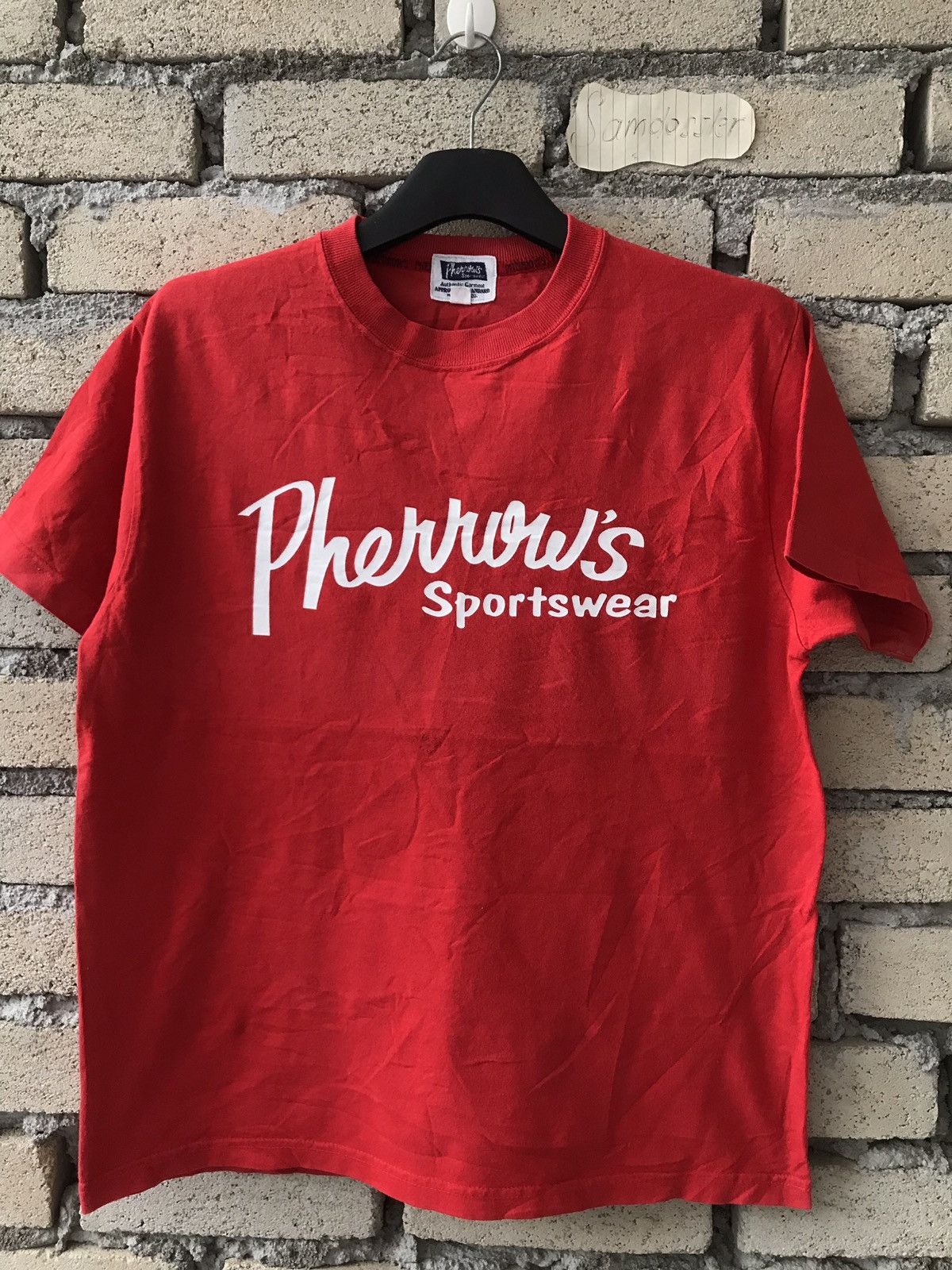 Pherrow's × Vintage Pherrow’s Sportwear Spell Out Vintage 90s Japan Size US S / EU 44-46 / 1 - 1 Thumbnail