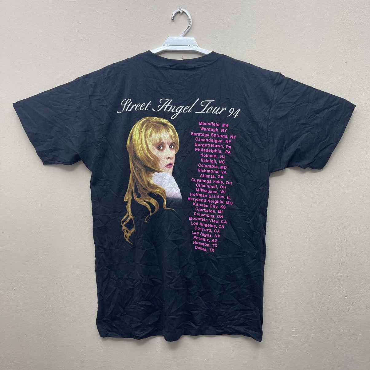 Vintage STEVIE NICKS 1994 Street Angel Concert hot TShirt