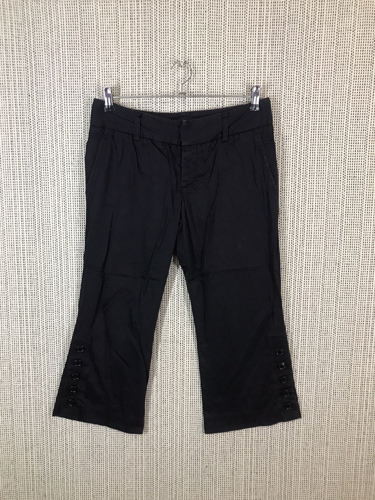 Japanese Brand × Vintage × Yohji Yamamoto ‼️MADE IN JAPAN INED SHORTPANT by YOHJI‼️ Size 30" / US 8 / IT 44 - 1 Thumbnail
