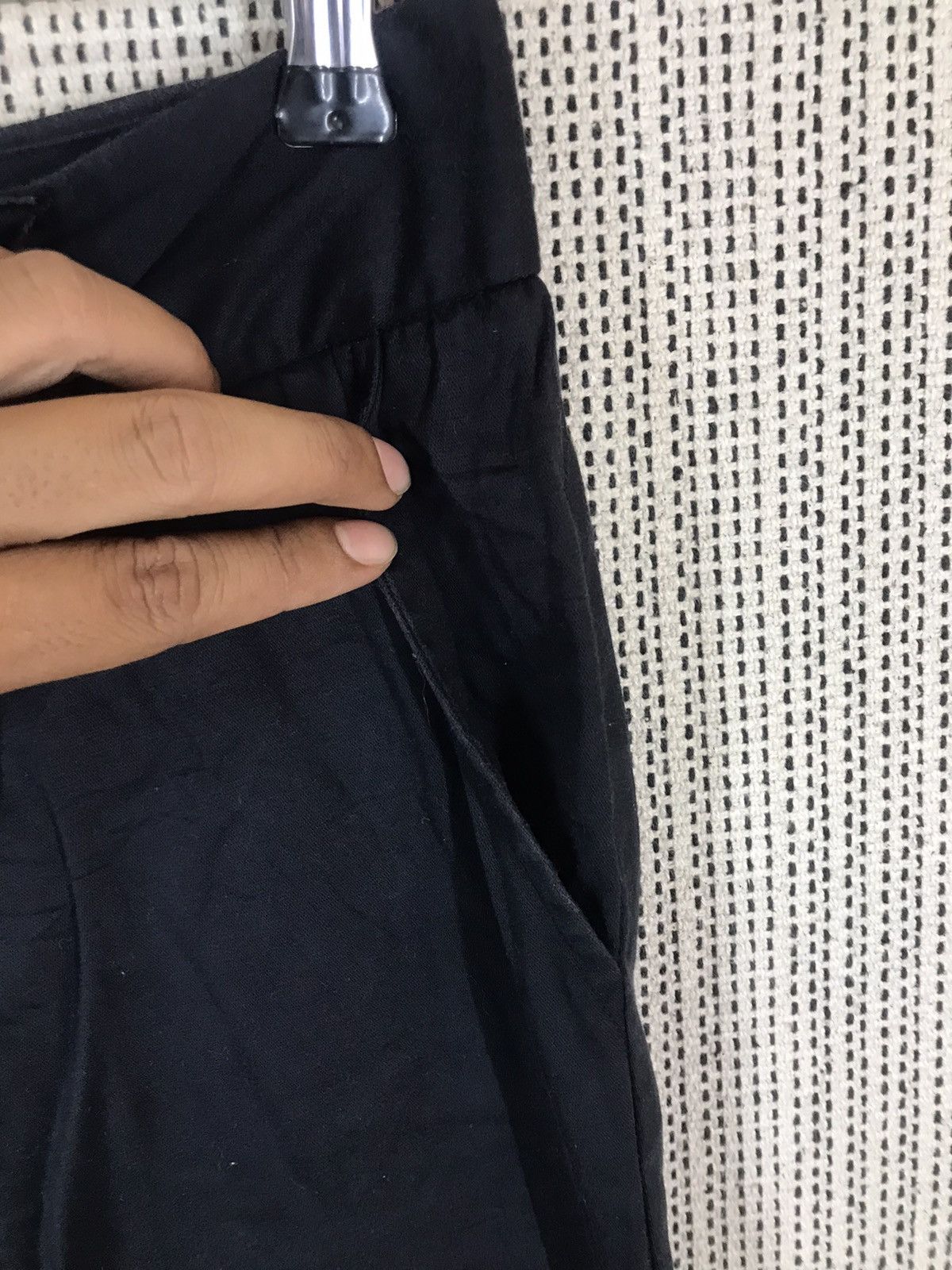 Japanese Brand × Vintage × Yohji Yamamoto ‼️MADE IN JAPAN INED SHORTPANT by YOHJI‼️ Size 30" / US 8 / IT 44 - 5 Thumbnail