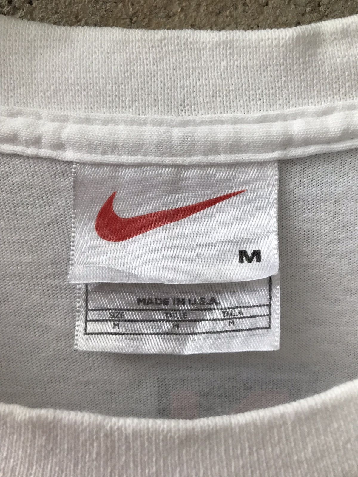 Nike × Vintage Vintage 90’s NIKE ATHLETICS Made In USA Size US M / EU 48-50 / 2 - 5 Thumbnail