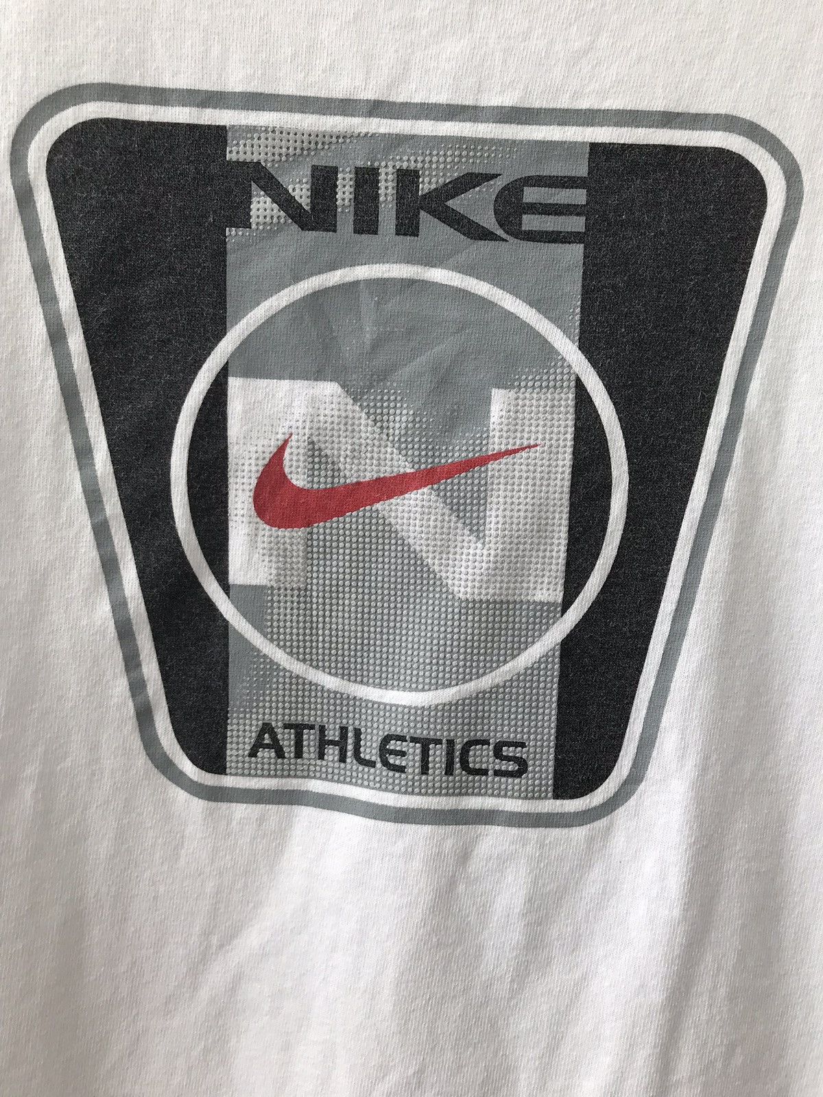 Nike × Vintage Vintage 90’s NIKE ATHLETICS Made In USA Size US M / EU 48-50 / 2 - 2 Thumbnail