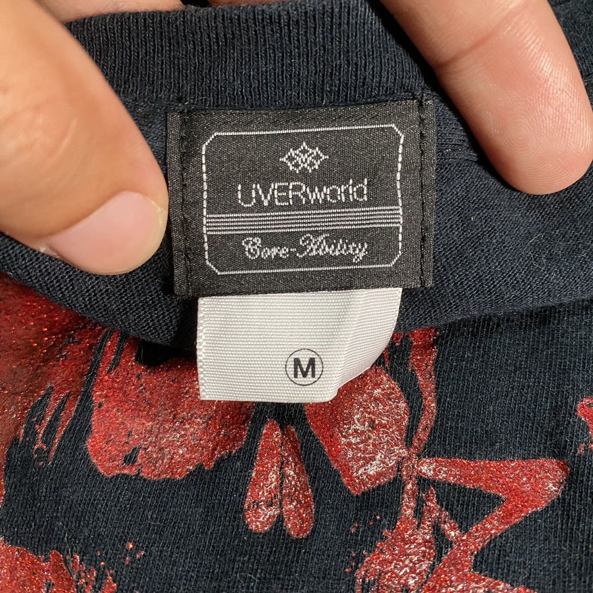 Anime × Band Tees UVERworld Carves For History Tour Japanese Band T Shirt Size US M / EU 48-50 / 2 - 3 Thumbnail