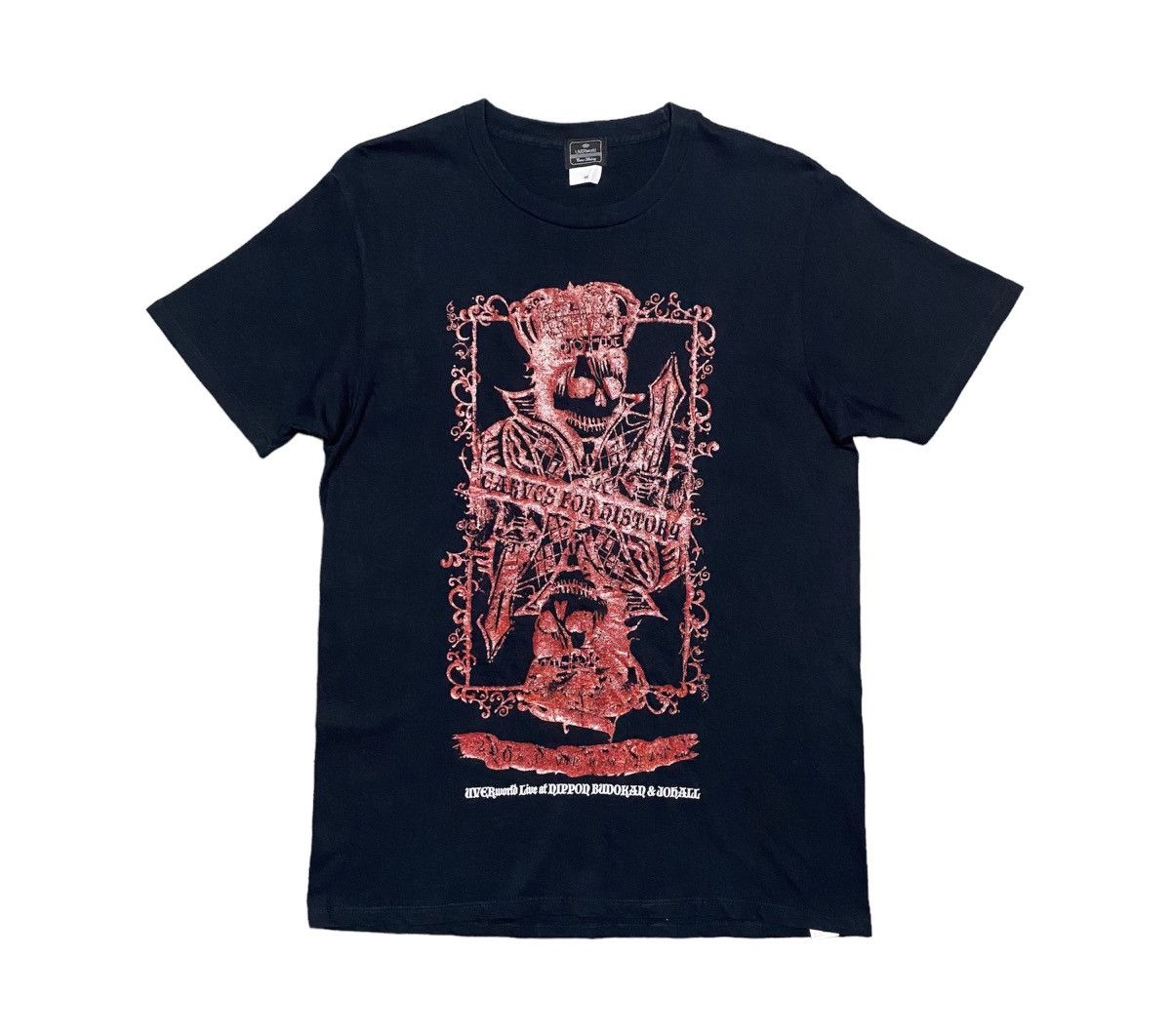 Anime × Band Tees UVERworld Carves For History Tour Japanese Band T Shirt Size US M / EU 48-50 / 2 - 1 Thumbnail