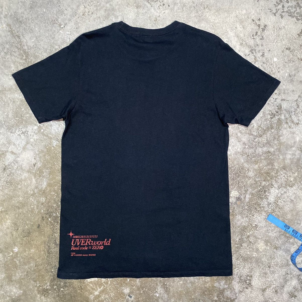 Anime × Band Tees UVERworld Carves For History Tour Japanese Band T Shirt Size US M / EU 48-50 / 2 - 11 Thumbnail