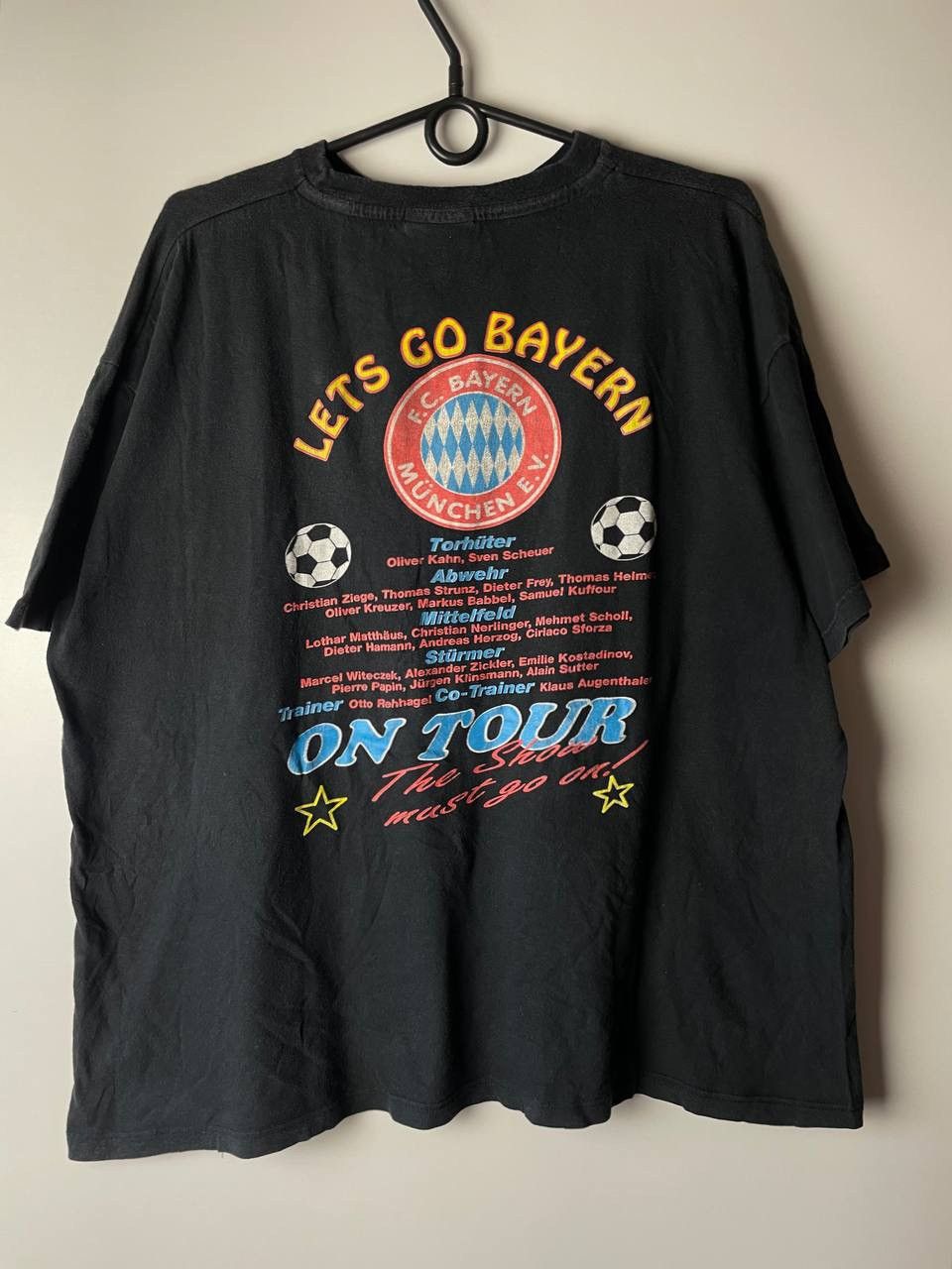 Vintage Bayern Munchen 90s vintage t-shirts size XL Size US XL / EU 56 / 4 - 2 Thumbnail