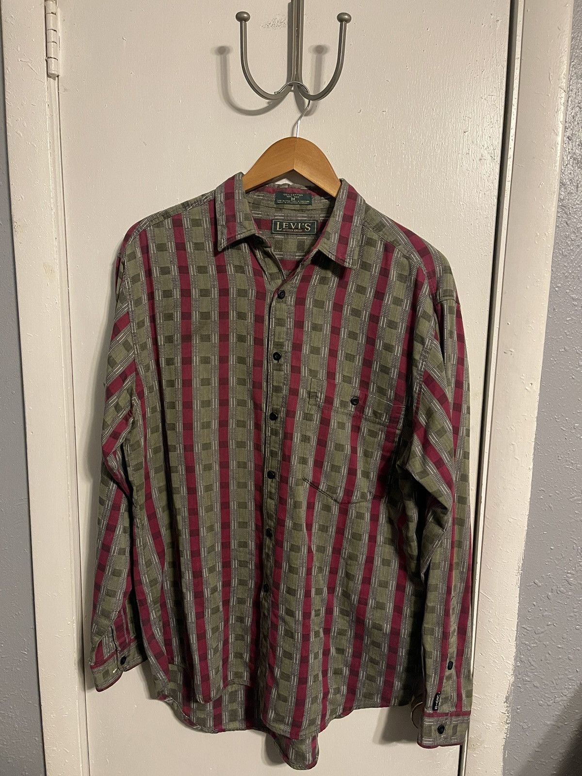 Levi's Vintage Levis Button Down Size US M / EU 48-50 / 2 - 1 Thumbnail