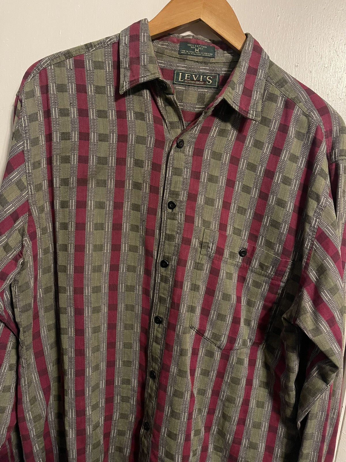 Levi's Vintage Levis Button Down Size US M / EU 48-50 / 2 - 2 Thumbnail