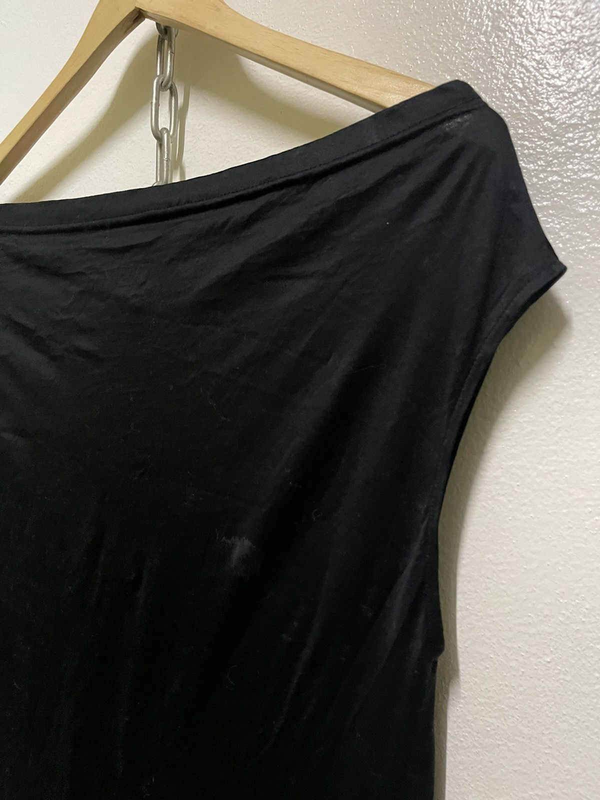 Japanese Brand × Limi Feu × Yohji Yamamoto Limi Feu Mini Dress Black Size S / US 4 / IT 40 - 4 Thumbnail