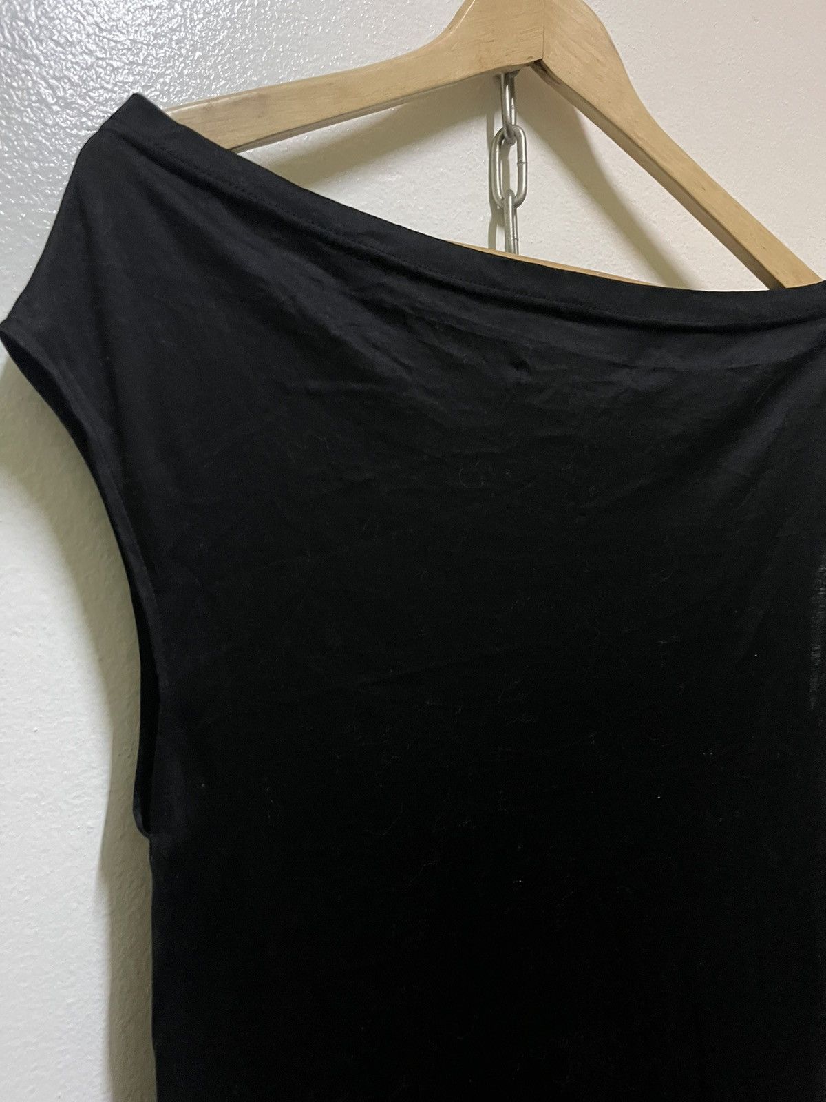 Japanese Brand × Limi Feu × Yohji Yamamoto Limi Feu Mini Dress Black Size S / US 4 / IT 40 - 8 Thumbnail