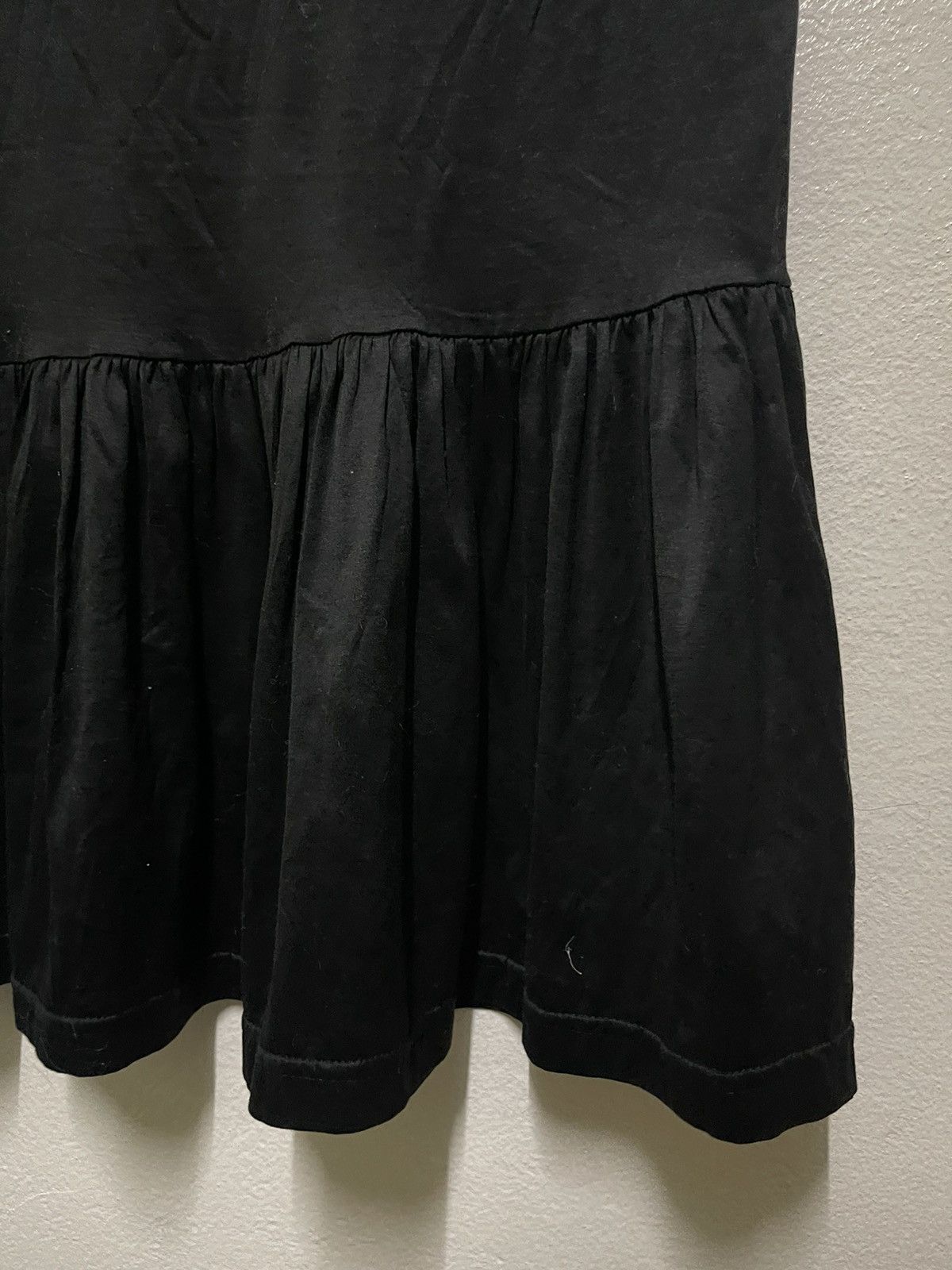 Japanese Brand × Limi Feu × Yohji Yamamoto Limi Feu Mini Dress Black Size S / US 4 / IT 40 - 6 Thumbnail