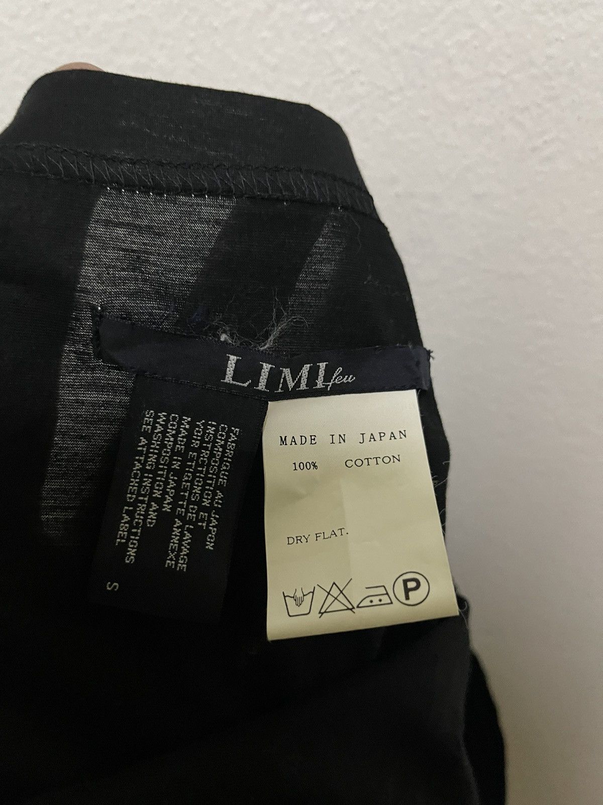 Japanese Brand × Limi Feu × Yohji Yamamoto Limi Feu Mini Dress Black Size S / US 4 / IT 40 - 13 Thumbnail