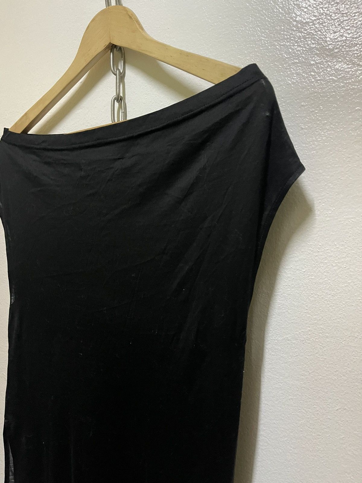 Japanese Brand × Limi Feu × Yohji Yamamoto Limi Feu Mini Dress Black Size S / US 4 / IT 40 - 11 Thumbnail