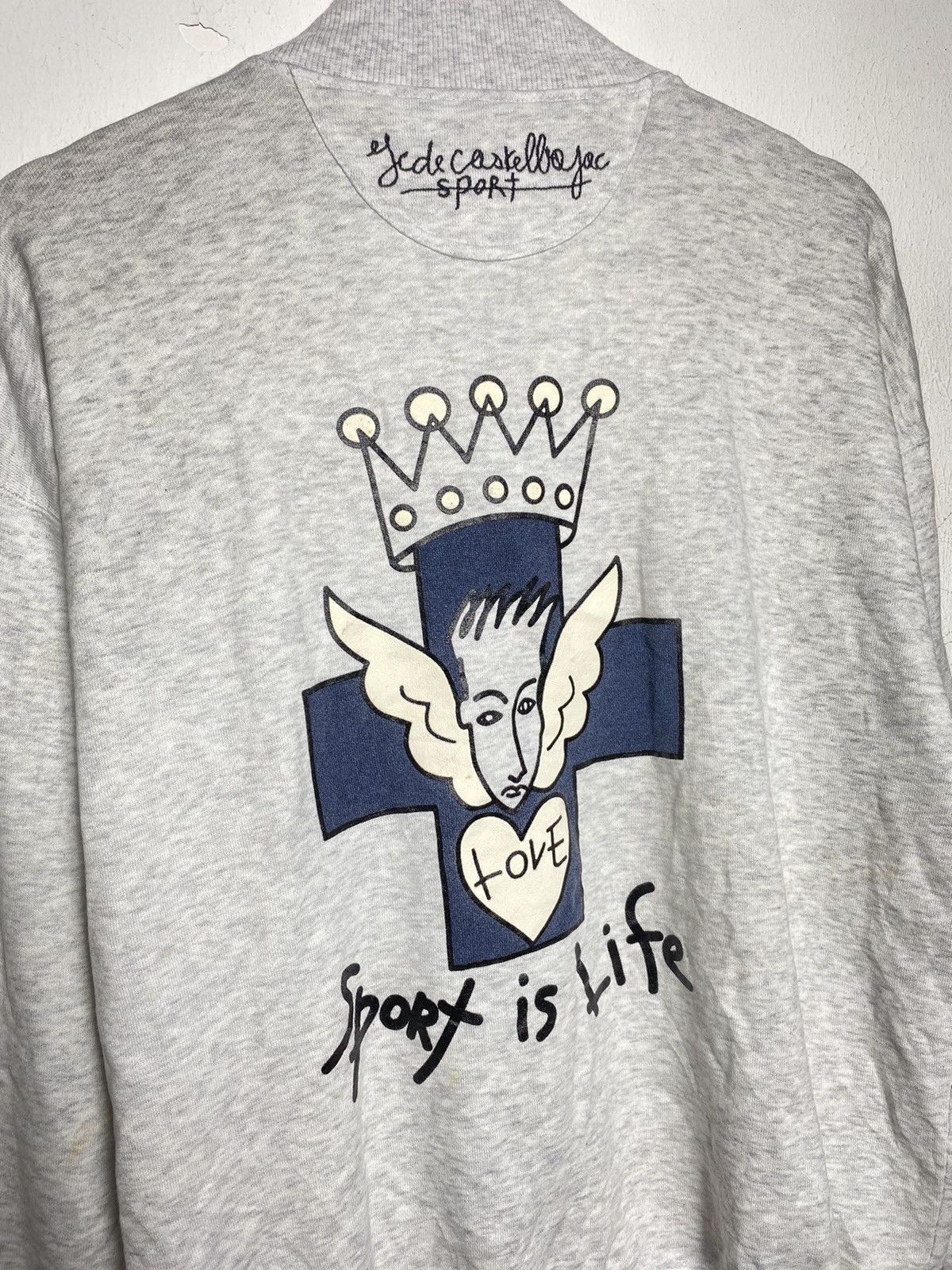 Japanese Brand Vintage Jean Charles De Castelbajac Crewneck Size US L / EU 52-54 / 3 - 3 Thumbnail
