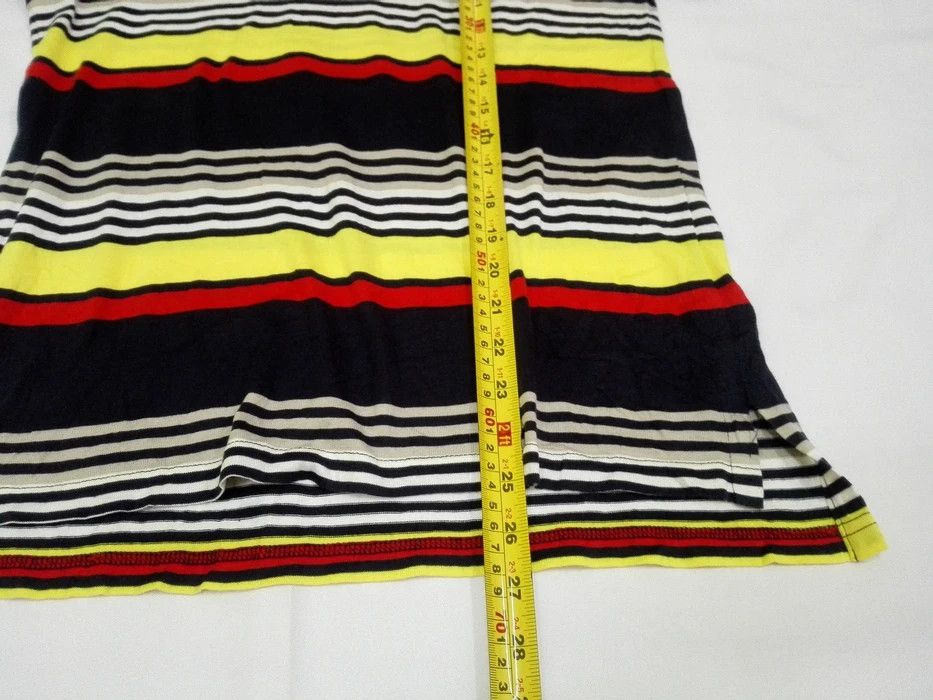 Japanese Brand SOPHNET. Scorpion Embroidery Logo Colorful Striped Polo Tee Size US S / EU 44-46 / 1 - 9 Thumbnail